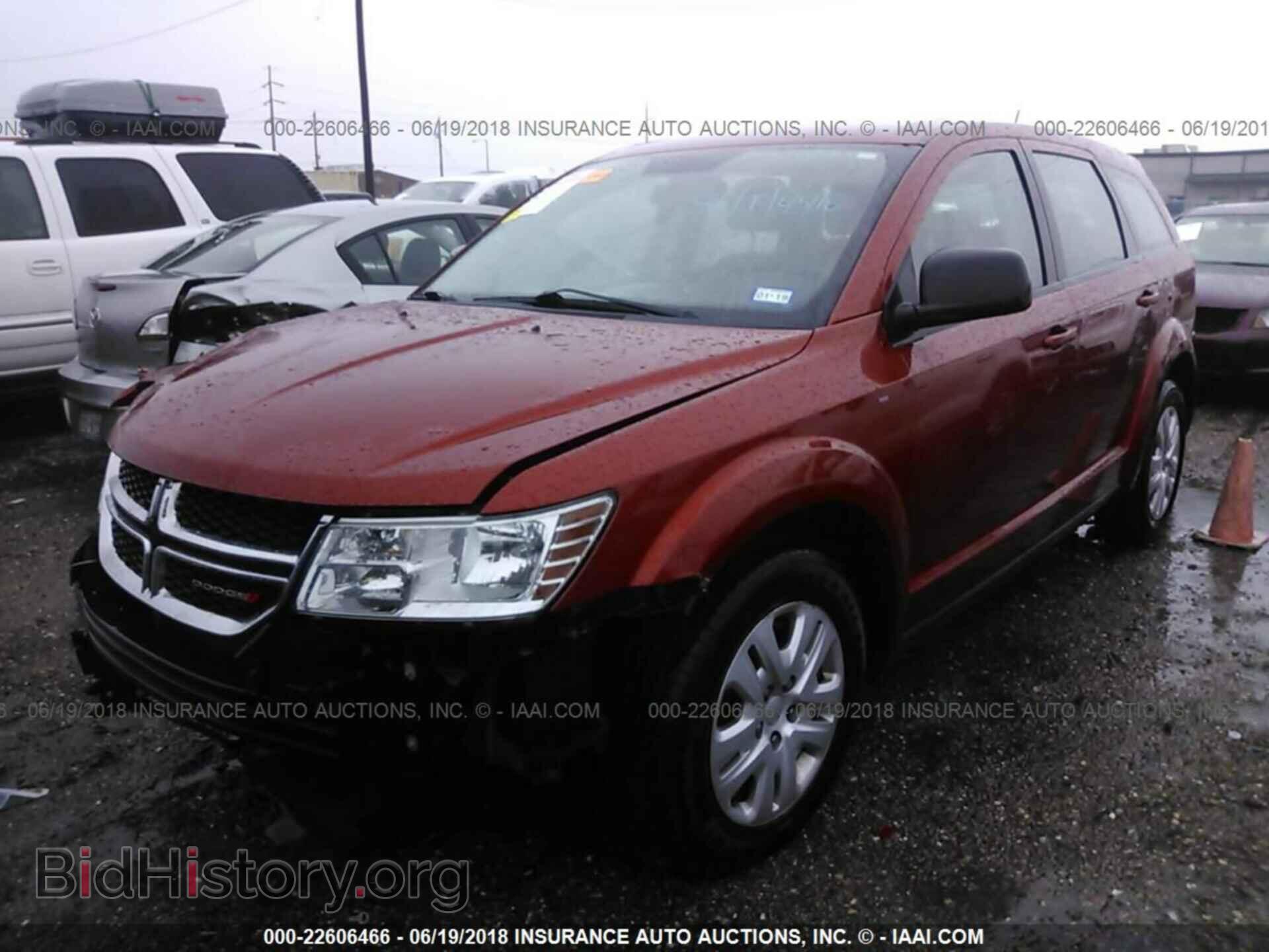 2014 Dodge Journey - VIN: 3C4PDCAB3ET268491 - Фото 2