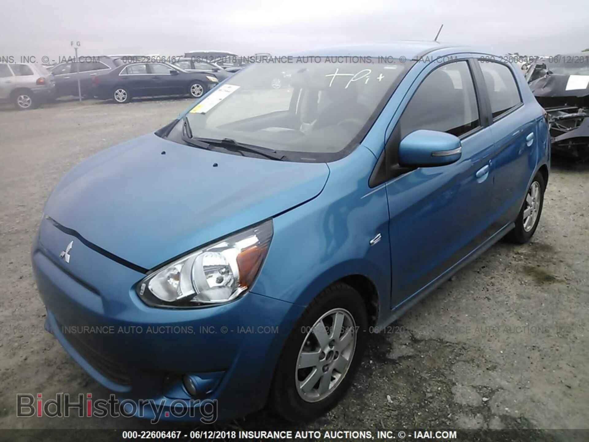 2015 Mitsubishi Mirage - VIN: ML32A4HJ0FH056155 - Фото 2