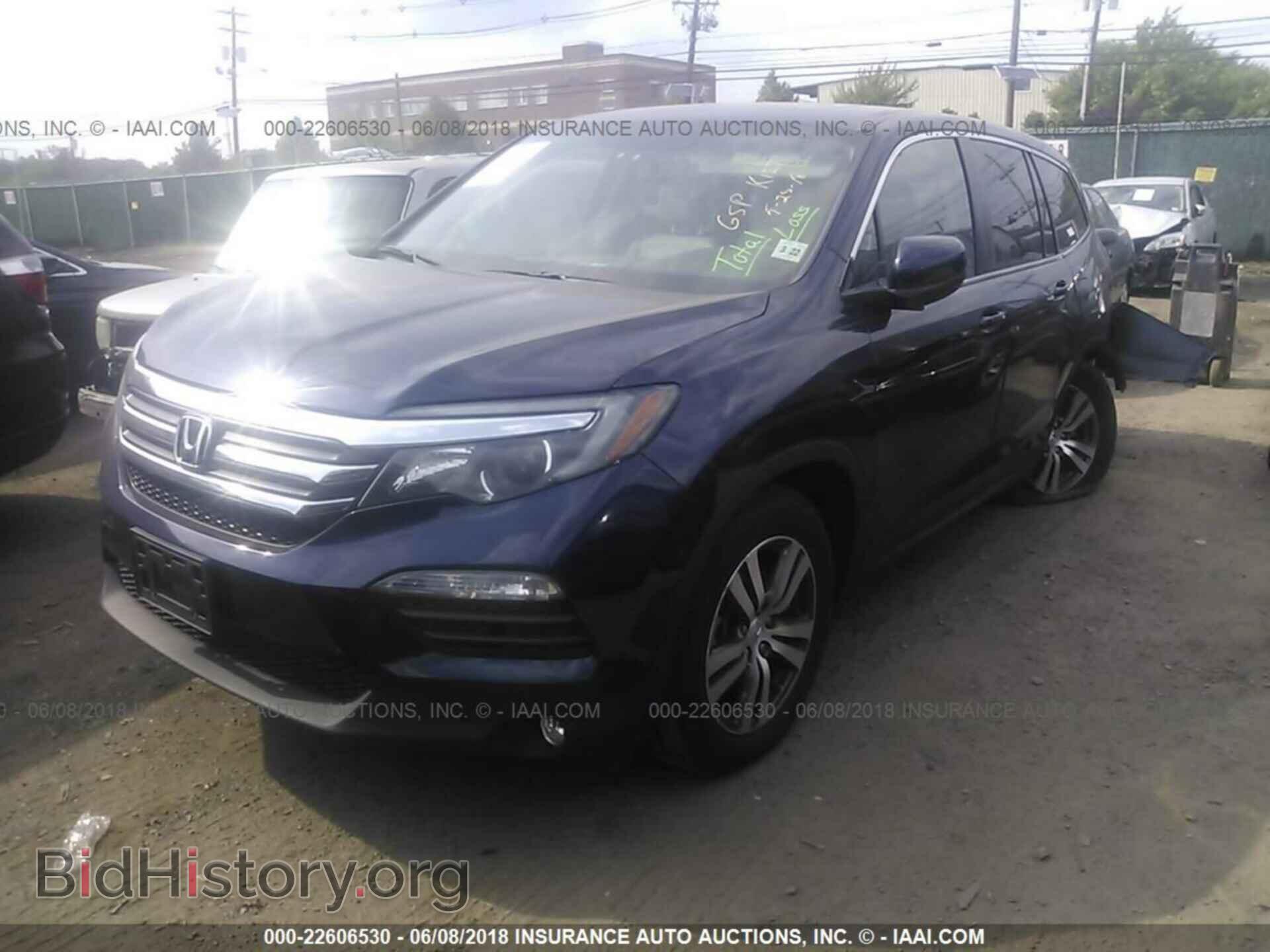 2017 Honda Pilot - VIN: 5FNYF6H5XHB023027 - Фото 2