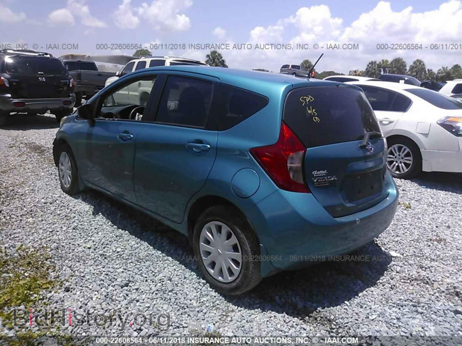 2016 Nissan Versa note - VIN: 3N1CE2CP0GL375504 - Фото 3