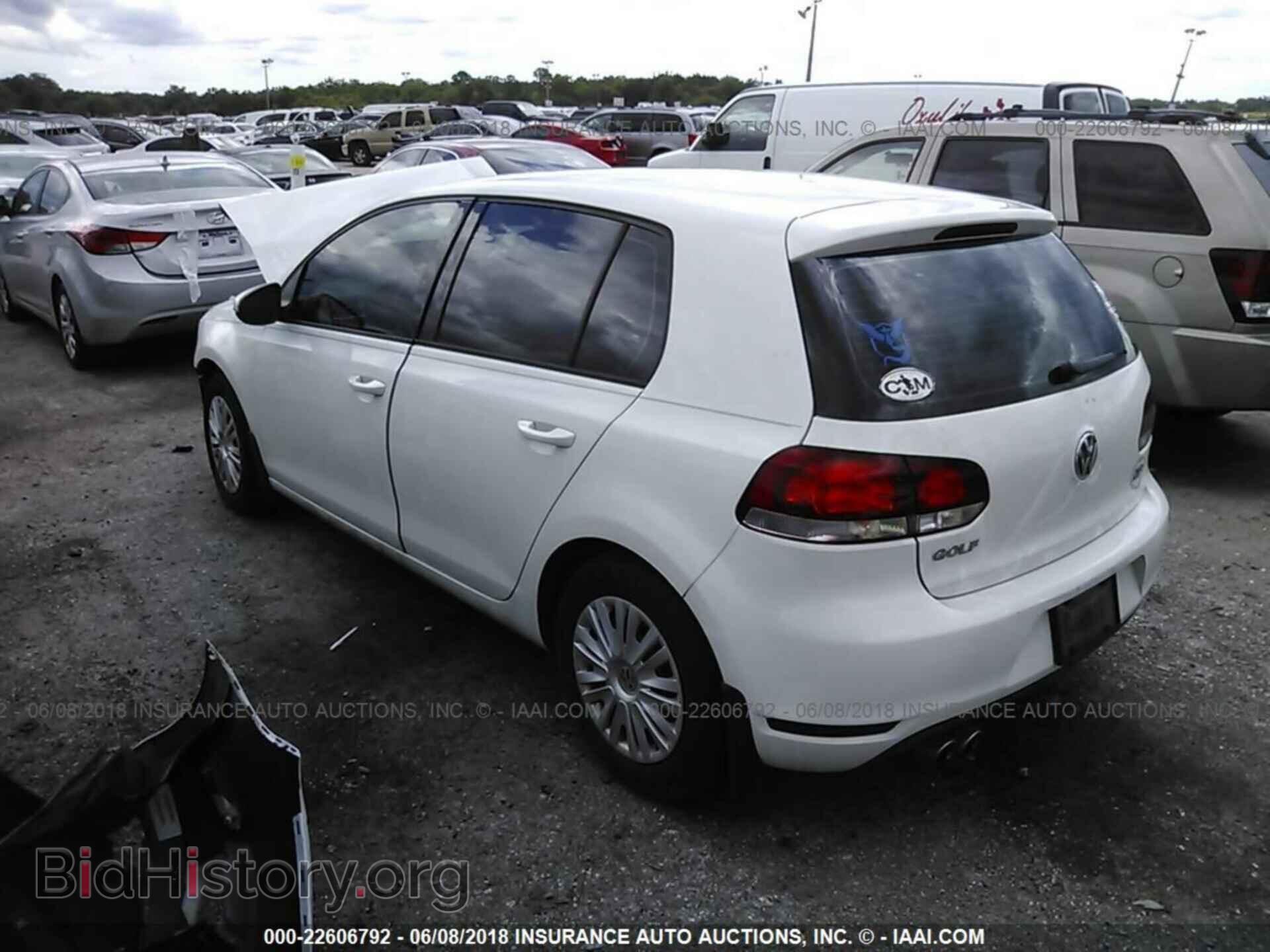 2013 Volkswagen Golf - VIN: WVWDB7AJ2DW123491 - Фото 3