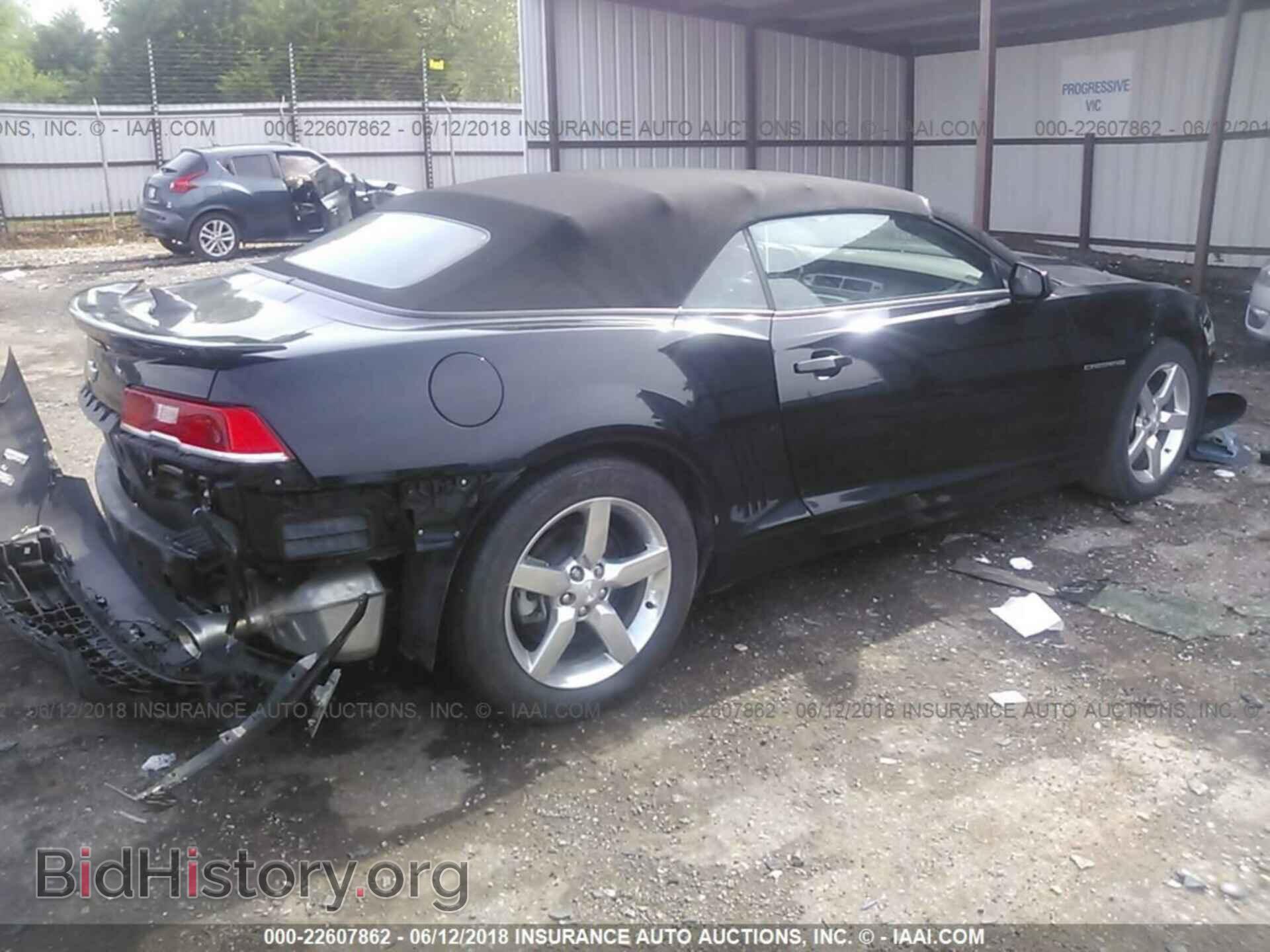 2015 Chevrolet Camaro - VIN: 2G1FD3D32F9170825 - Photo 4