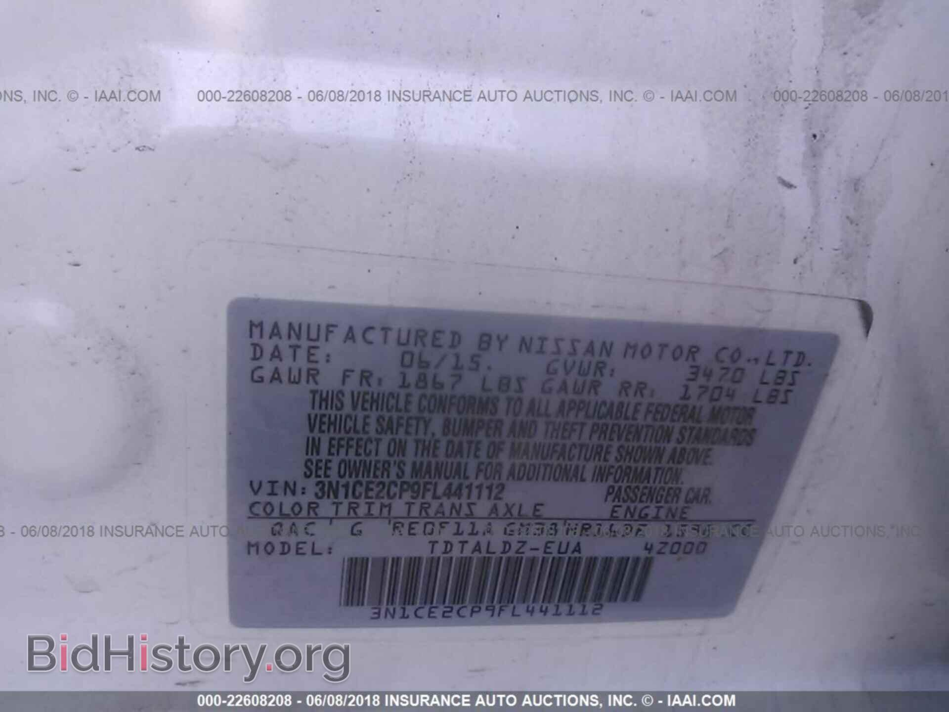 2015 Nissan Versa note - VIN: 3N1CE2CP9FL441112 - Photo 9