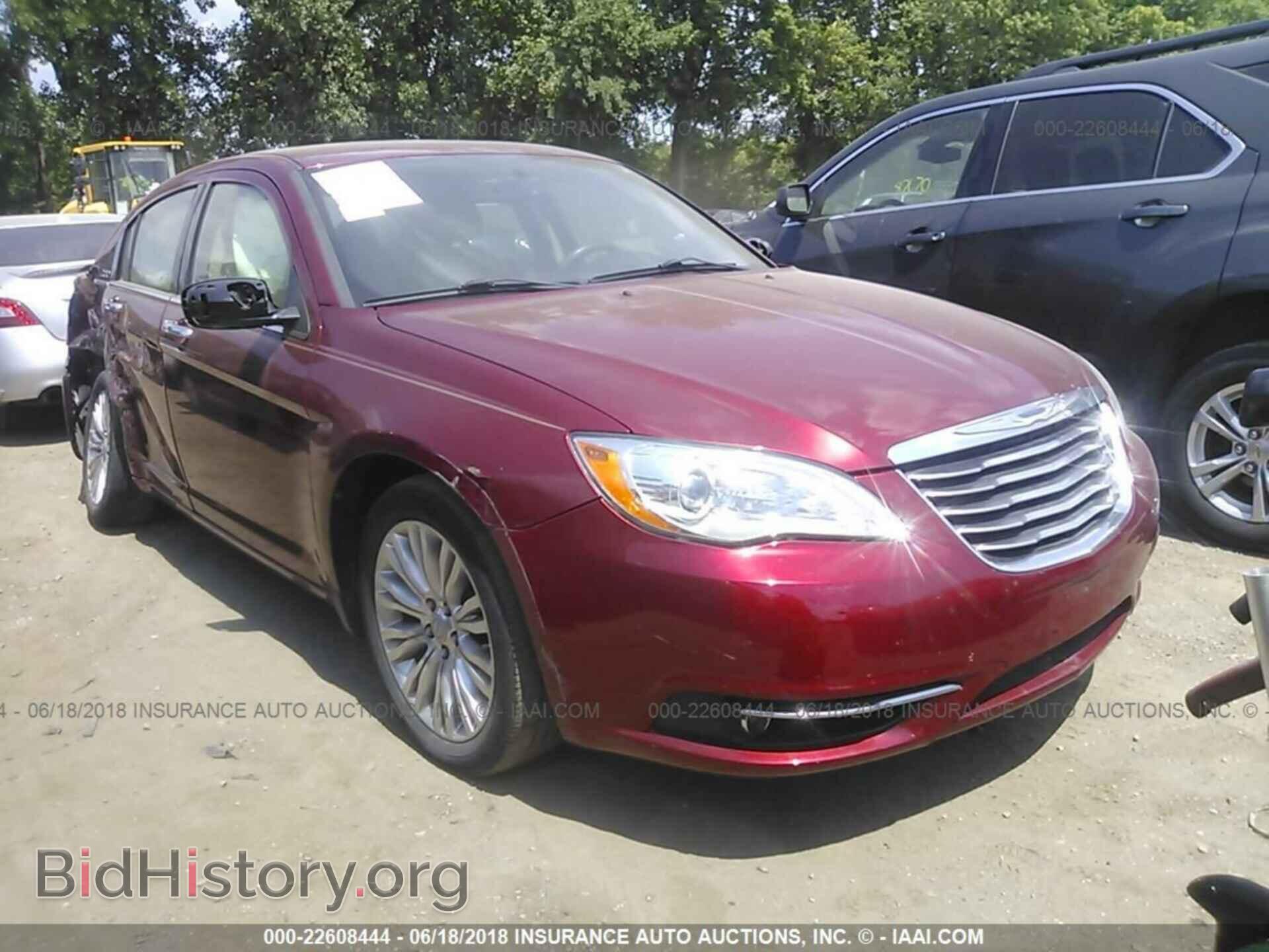 Фотография 1C3BC2FG6BN594667 - Chrysler 200 2011