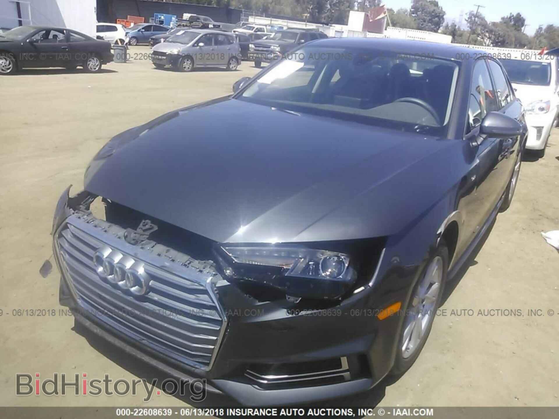 2018 Audi A4 - VIN: WAUKMAF44JA064497 - Фото 2