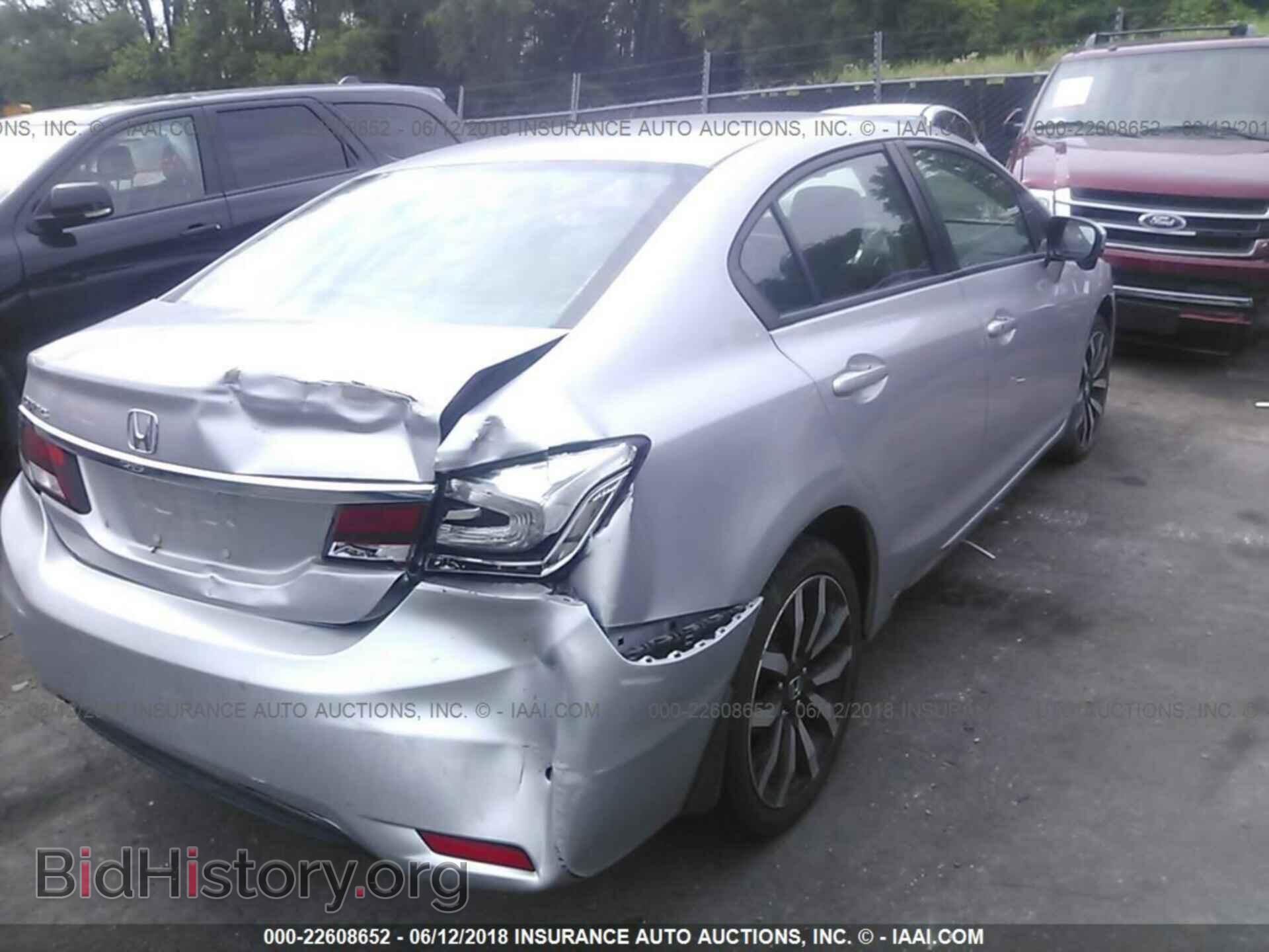 2014 Honda Civic - VIN: 19XFB2F91EE040656 - Фото 4