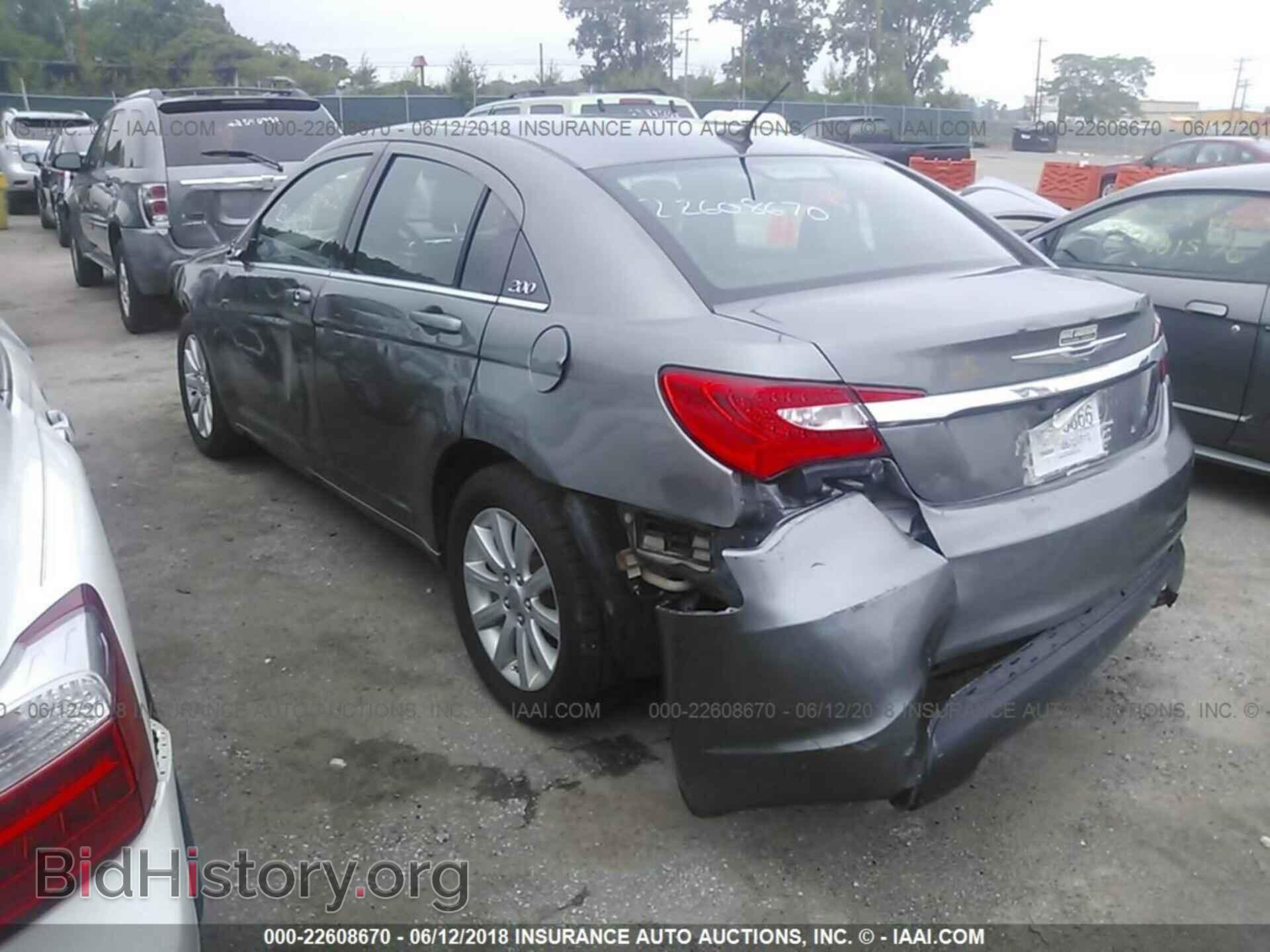 2012 Chrysler 200 - VIN: 1C3CCBBB4CN187964 - Фото 3