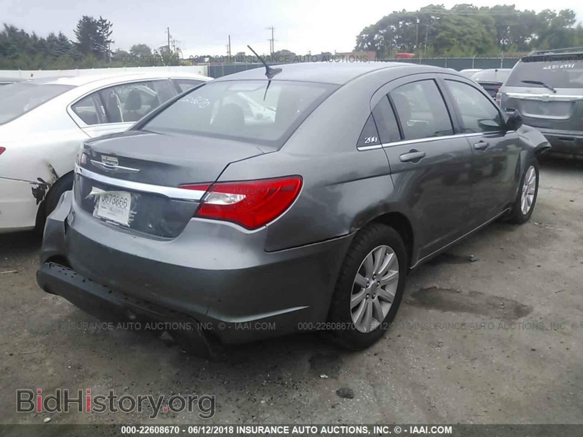 2012 Chrysler 200 - VIN: 1C3CCBBB4CN187964 - Фото 4