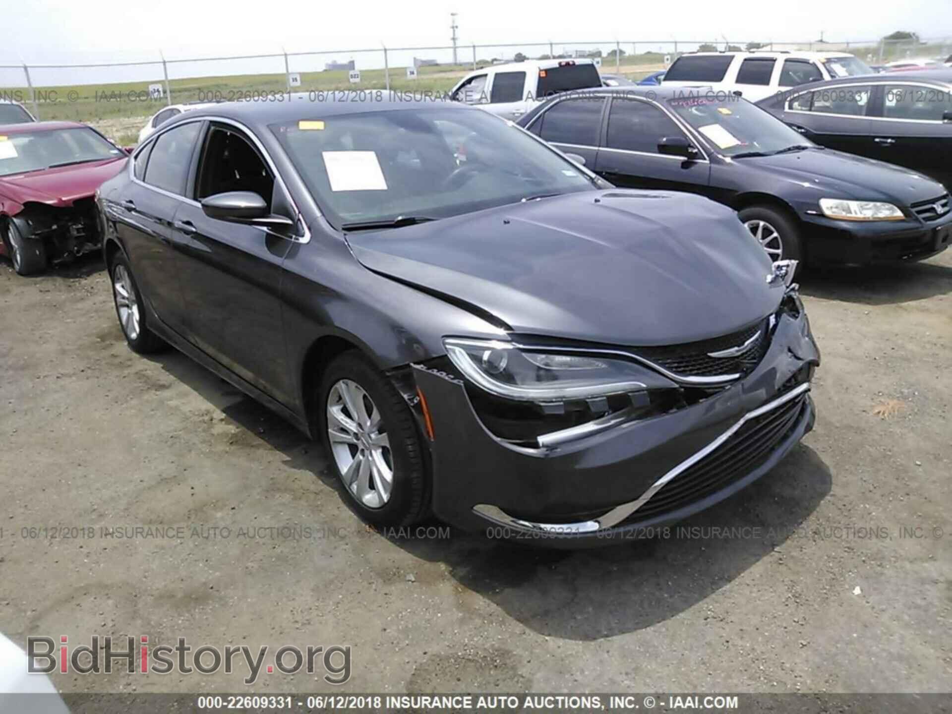 Фотография 1C3CCCABXFN575504 - Chrysler 200 2015