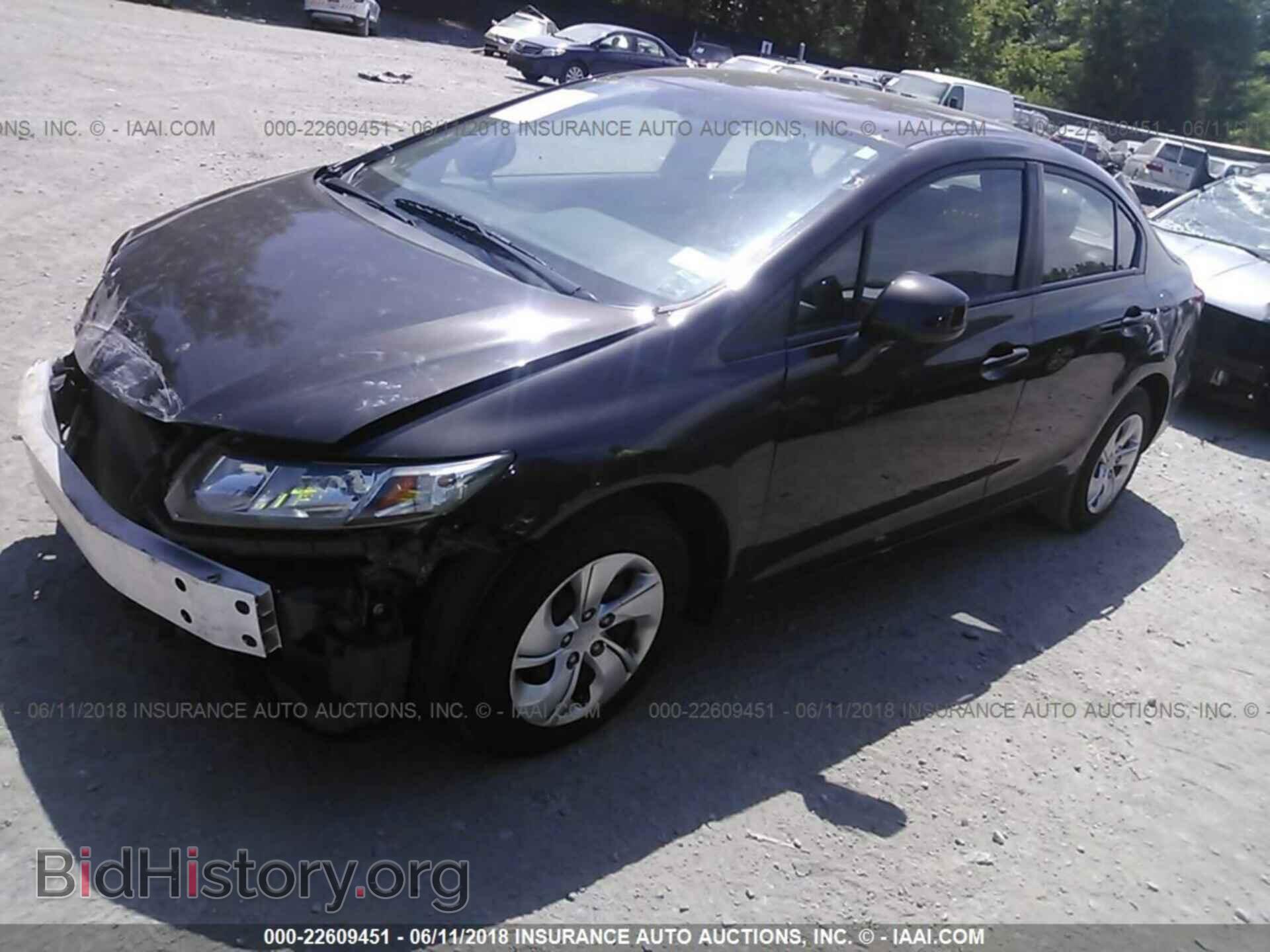 2013 Honda Civic - VIN: 19XFB2F56DE217536 - Фото 2