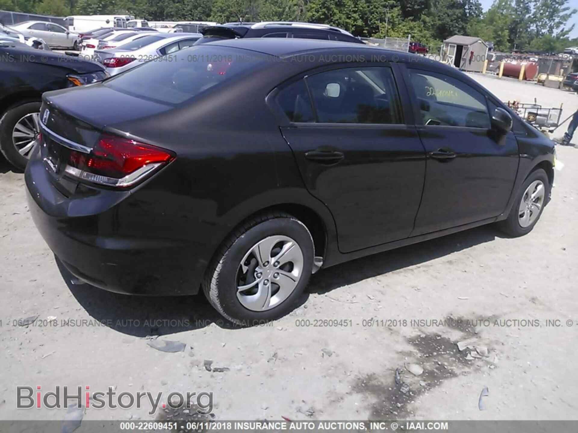 2013 Honda Civic - VIN: 19XFB2F56DE217536 - Фото 4