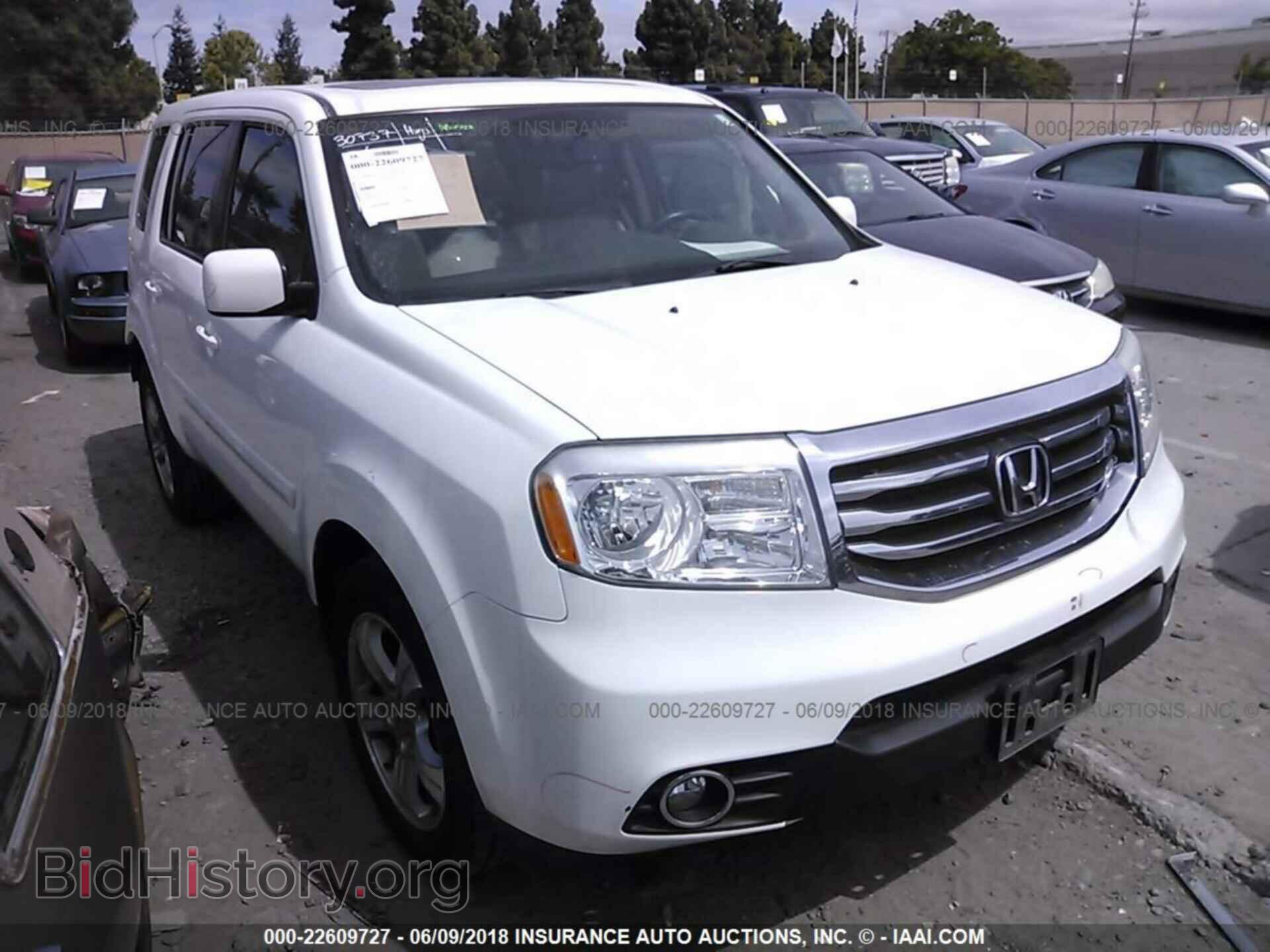 Фотография 5FNYF3H53DB013030 - Honda Pilot 2013