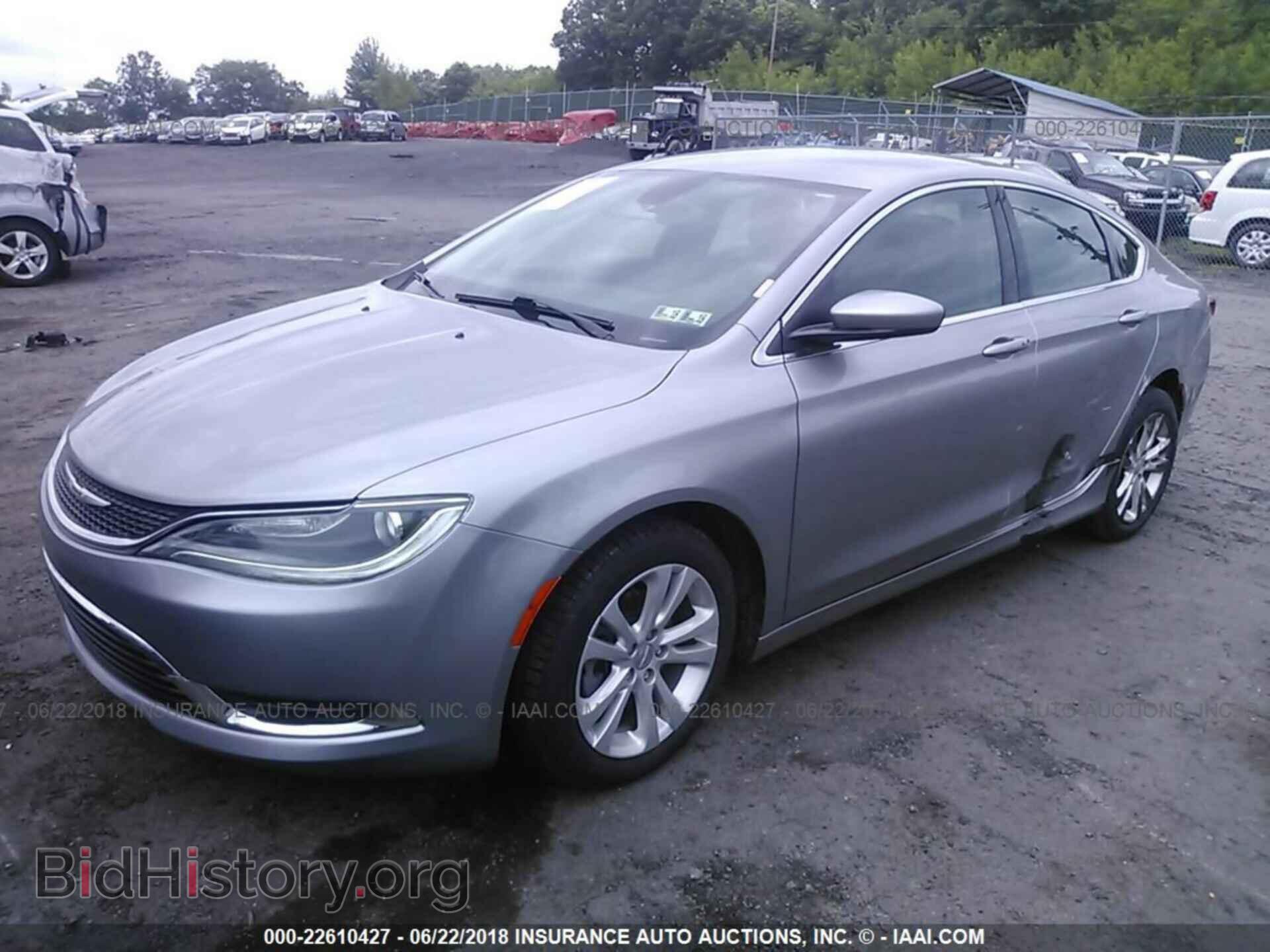 2016 Chrysler 200 - VIN: 1C3CCCAB2GN185658 - Фото 2