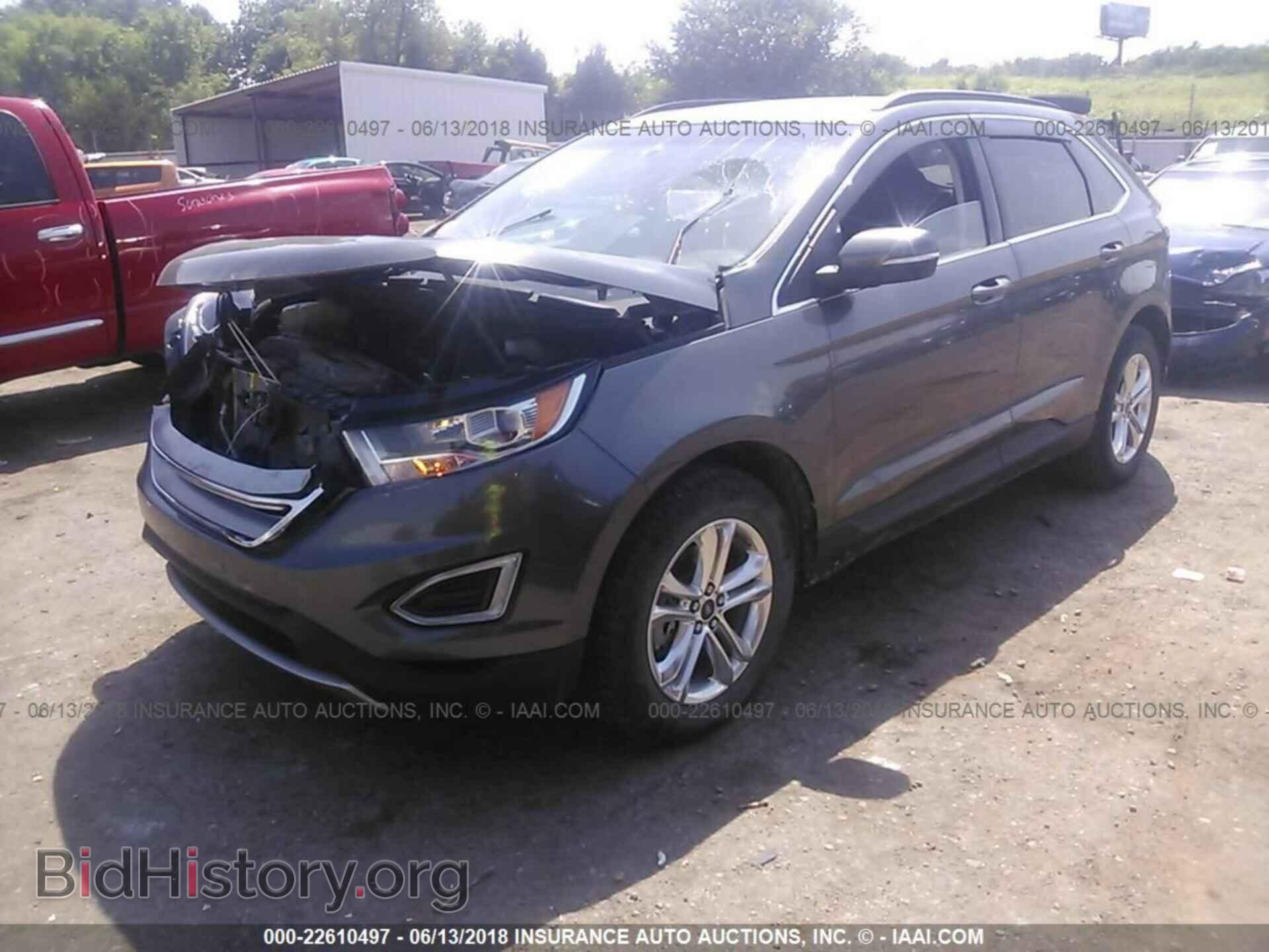 2015 Ford Edge - VIN: 2FMTK3J93FBC17258 - Фото 2