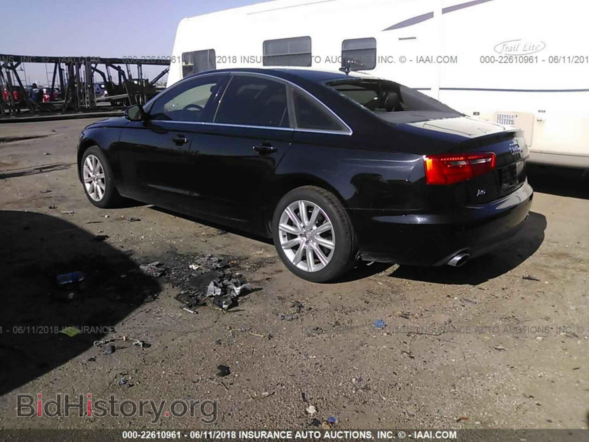 2014 Audi A6 - VIN: WAUGFAFC9EN018122 - Фото 3