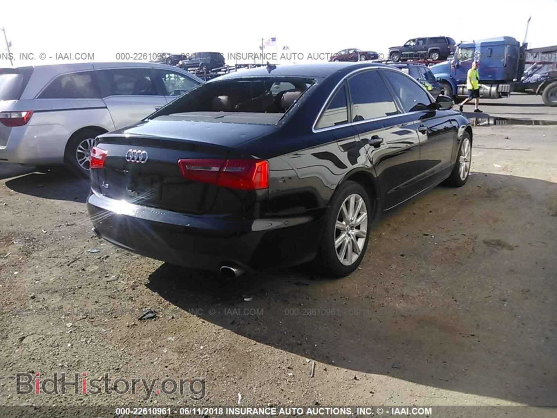 2014 Audi A6 - VIN: WAUGFAFC9EN018122 - Фото 4