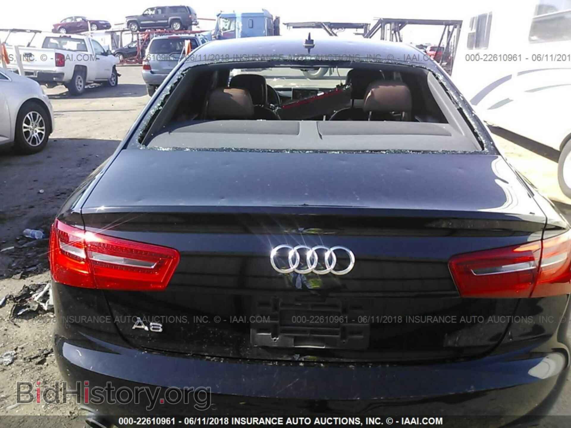 2014 Audi A6 - VIN: WAUGFAFC9EN018122 - Фото 6