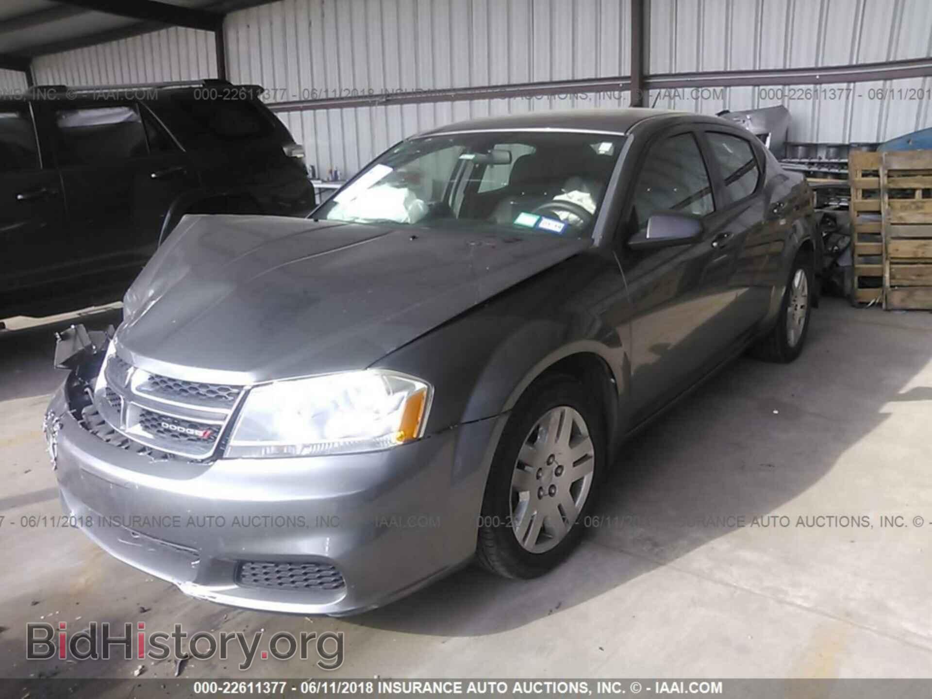 2013 Dodge Avenger - VIN: 1C3CDZAG4DN749415 - Фото 2