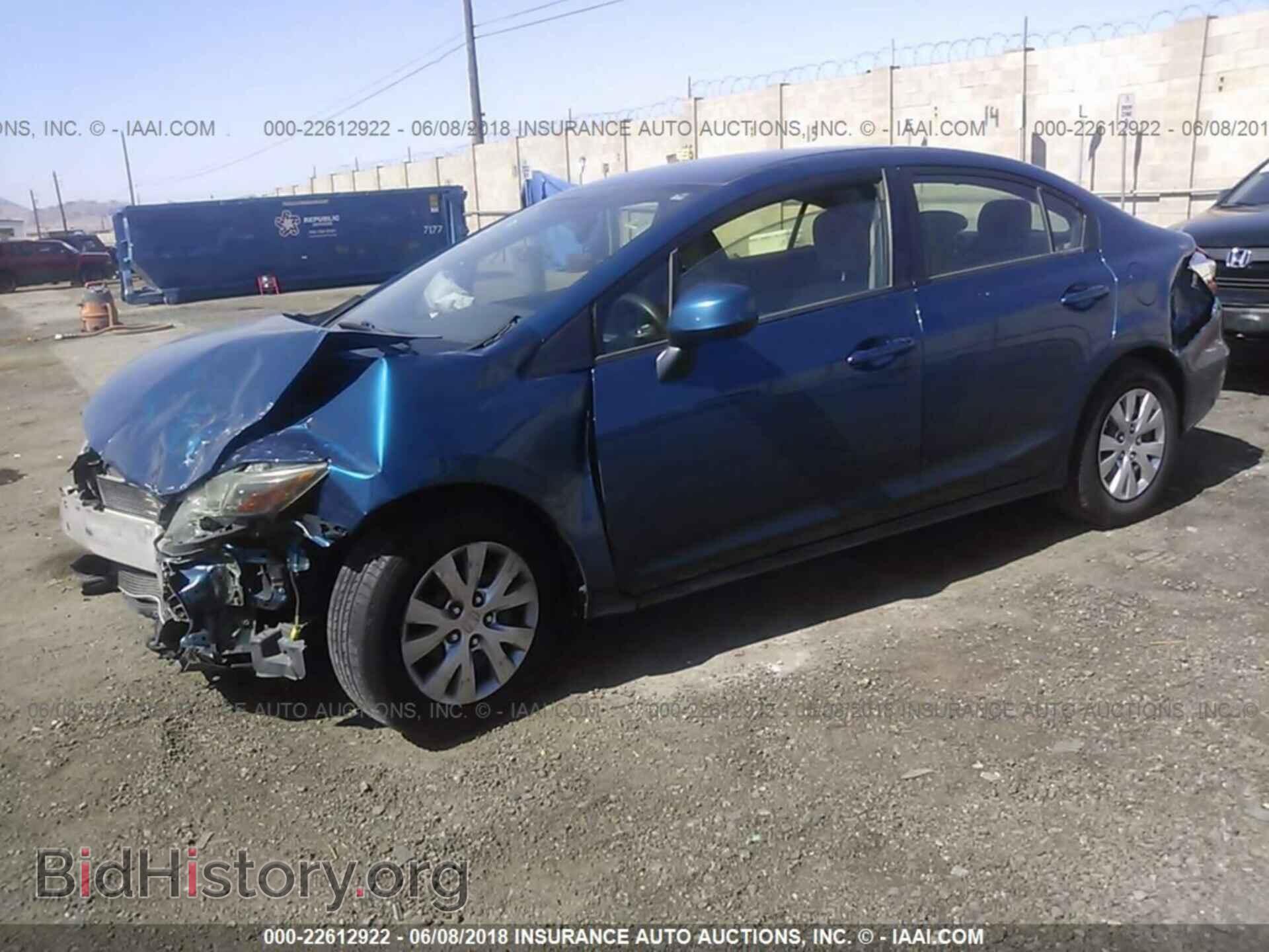 2012 Honda Civic - VIN: 19XFB2F59CE349933 - Photo 2
