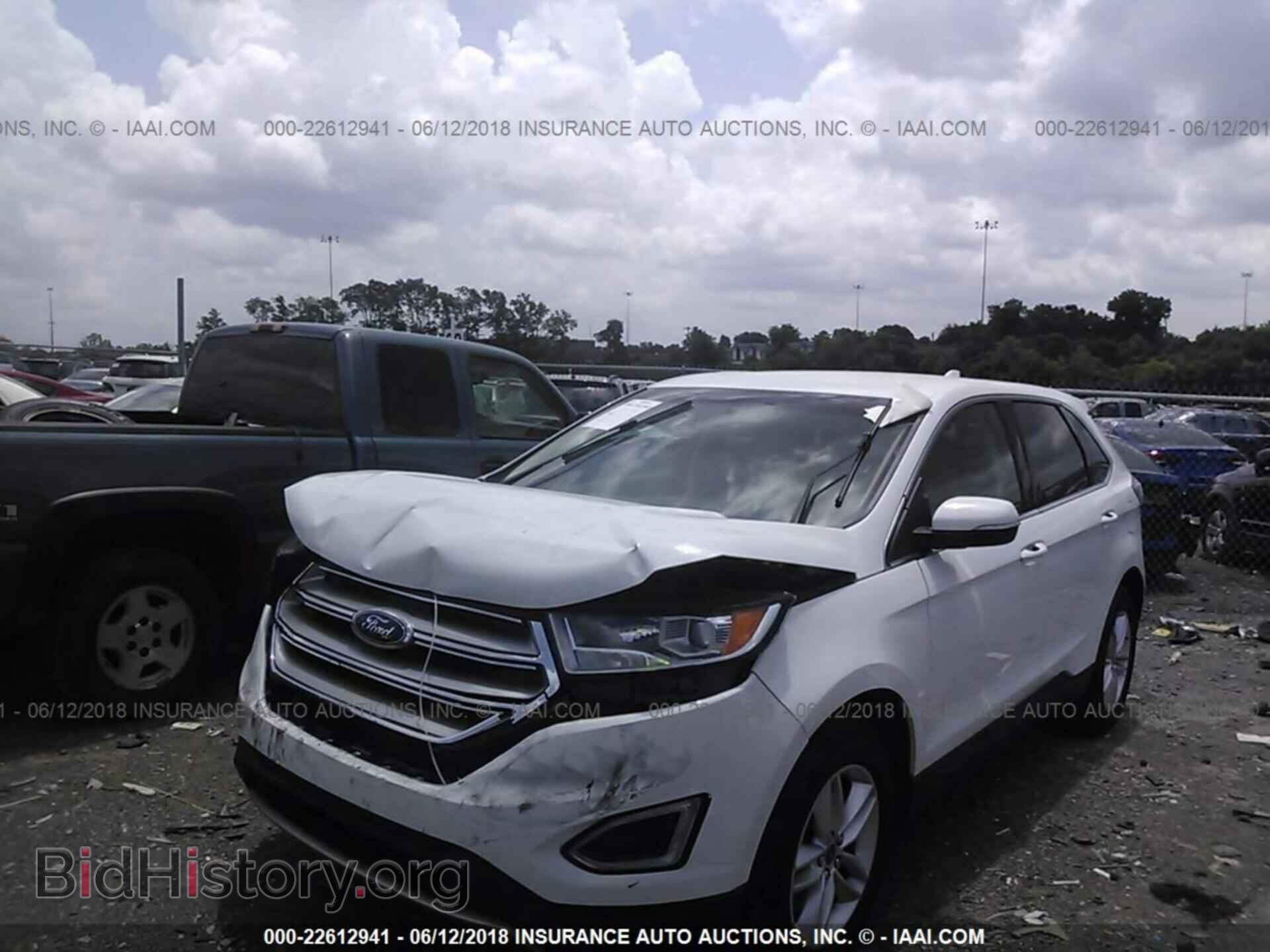 2015 Ford Edge - VIN: 2FMTK4J81FBB74701 - Фото 2