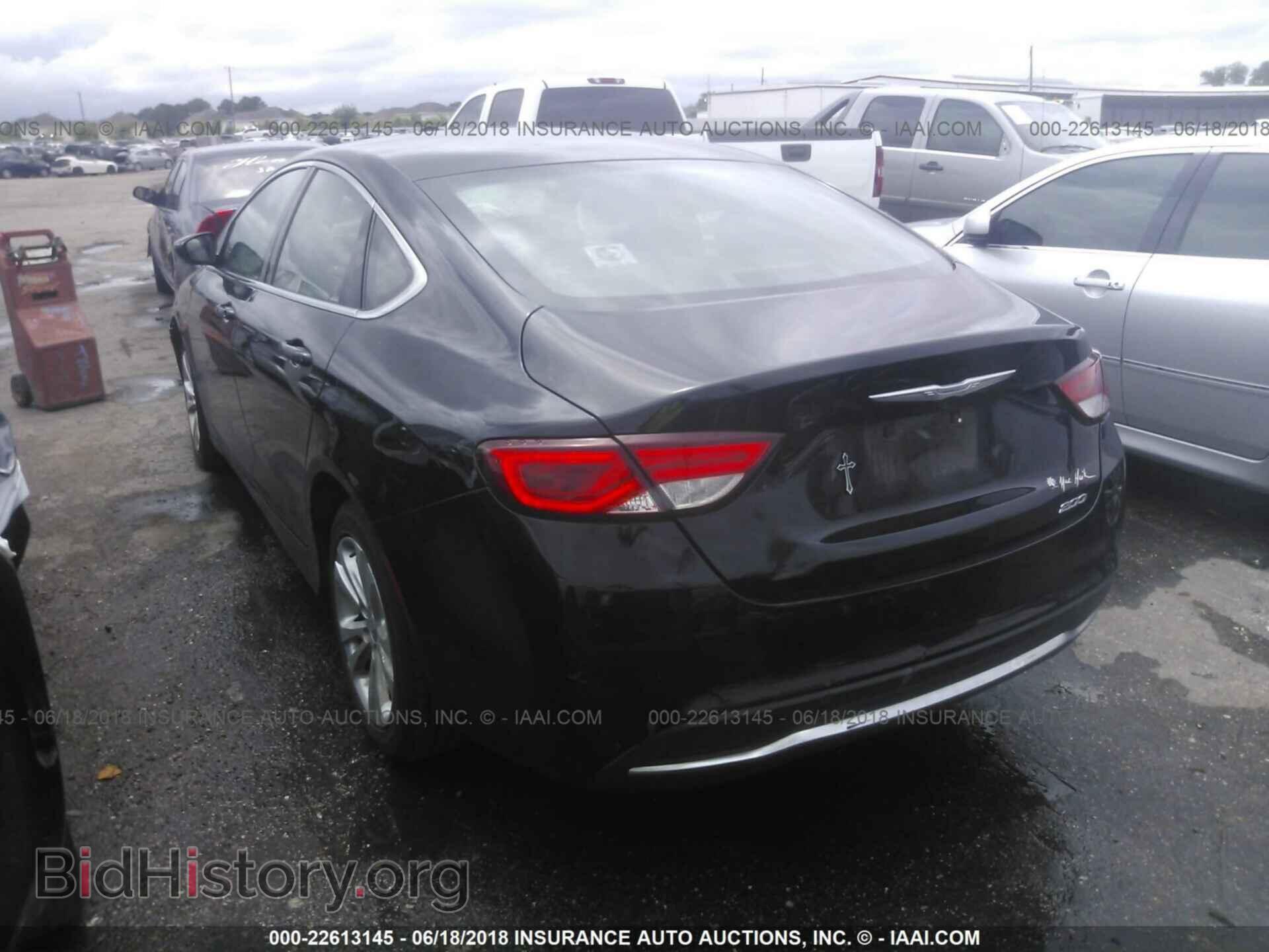 2015 Chrysler 200 - VIN: 1C3CCCAB4FN535175 - Фото 3
