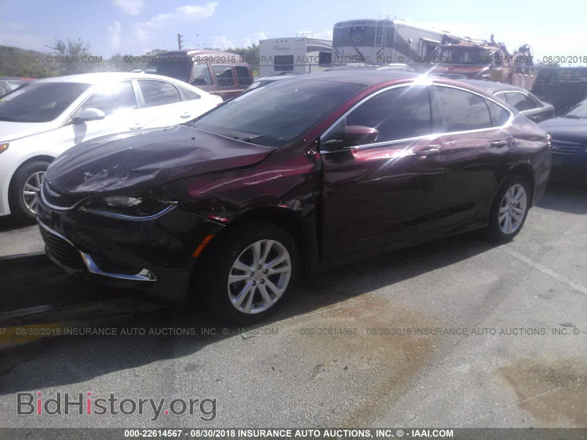 2015 Chrysler 200 - VIN: 1C3CCCAB1FN739027 - Photo 2