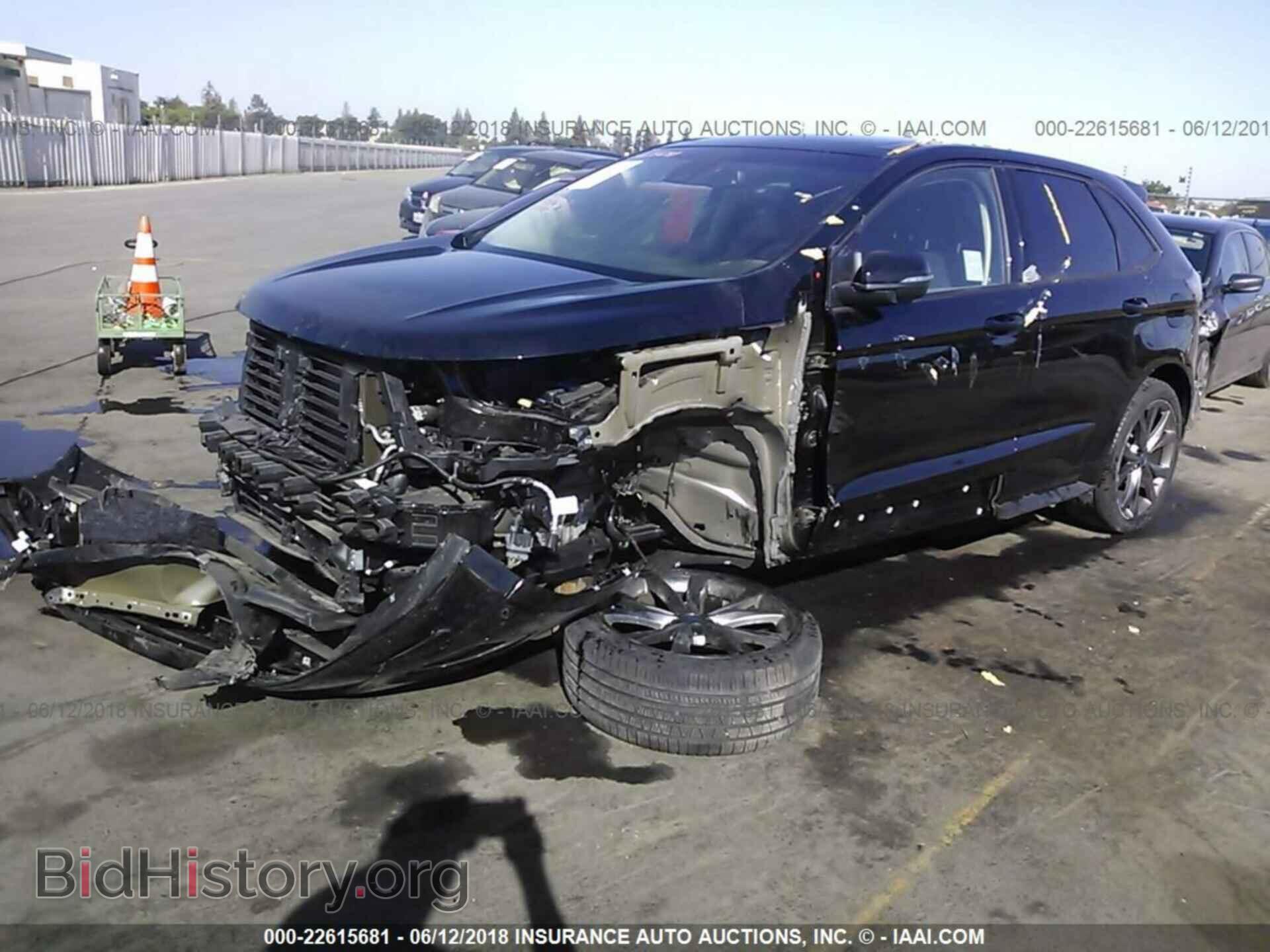 2017 Ford Edge - VIN: 2FMPK4AP6HBB46789 - Фото 2