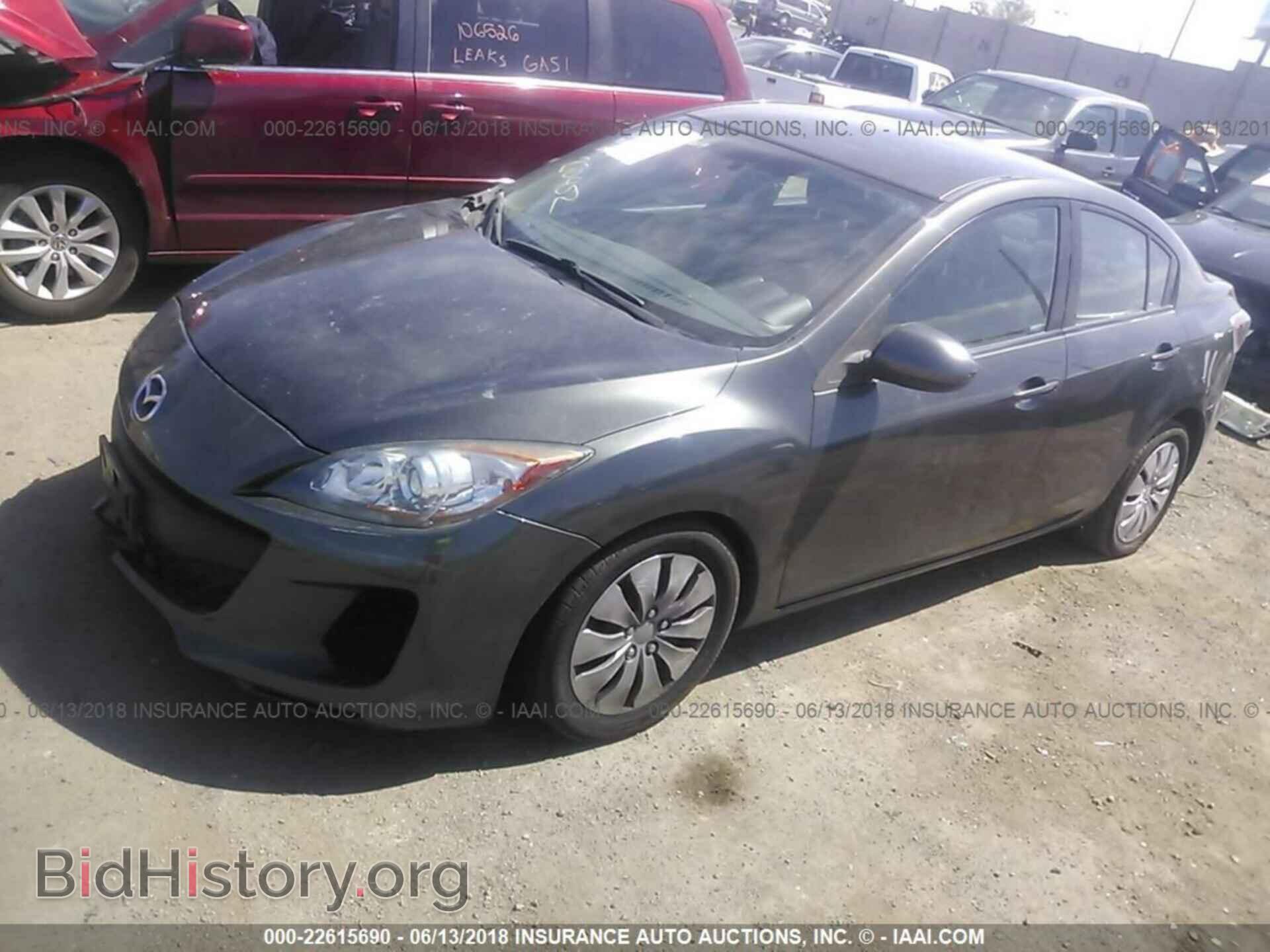 2012 MAZDA 3 - VIN: JM1BL1V80C1674863 - Фото 2