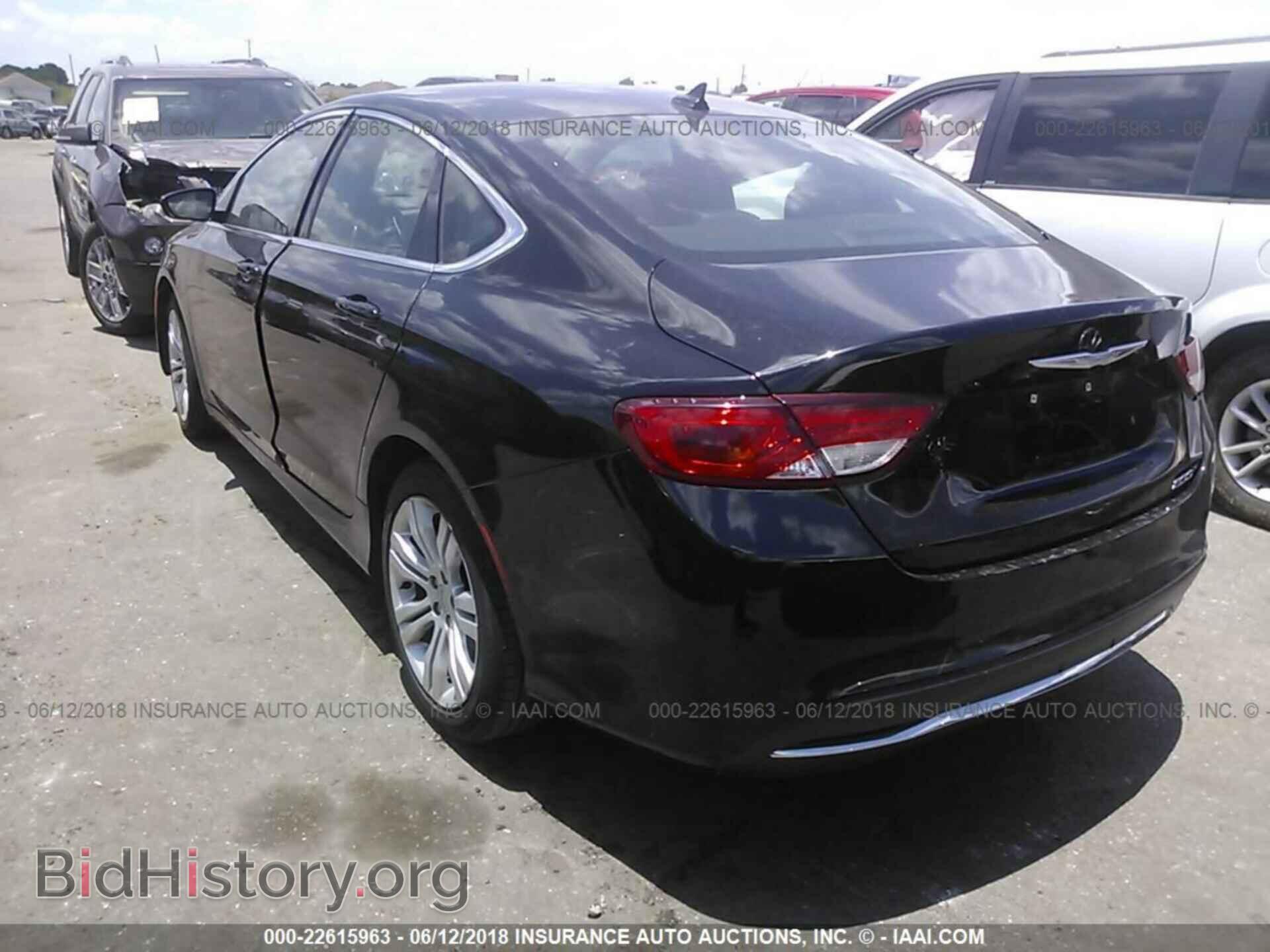 2015 Chrysler 200 - VIN: 1C3CCCAB0FN642644 - Фото 3