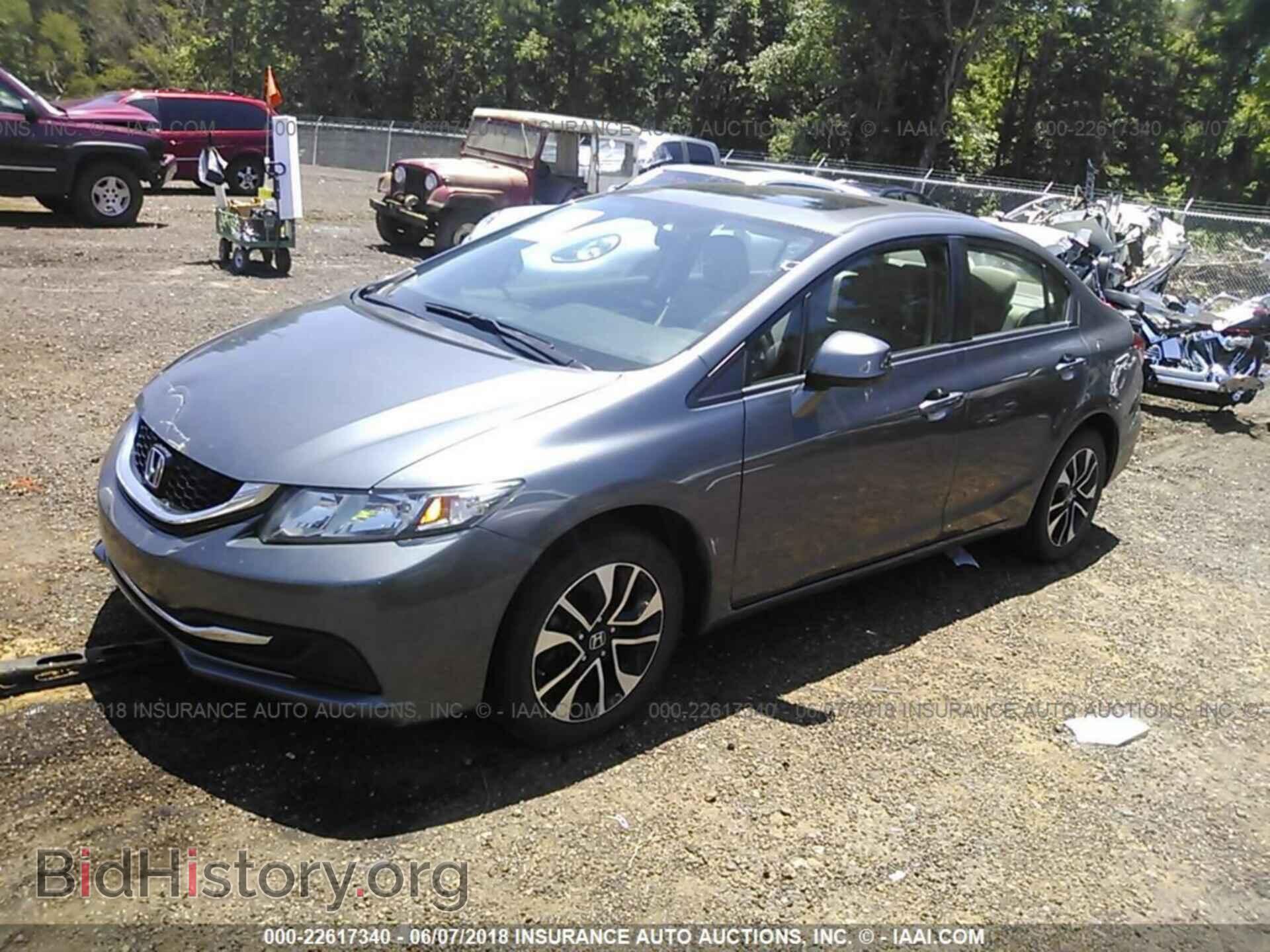 2013 Honda Civic - VIN: 19XFB2F80DE031291 - Фото 2