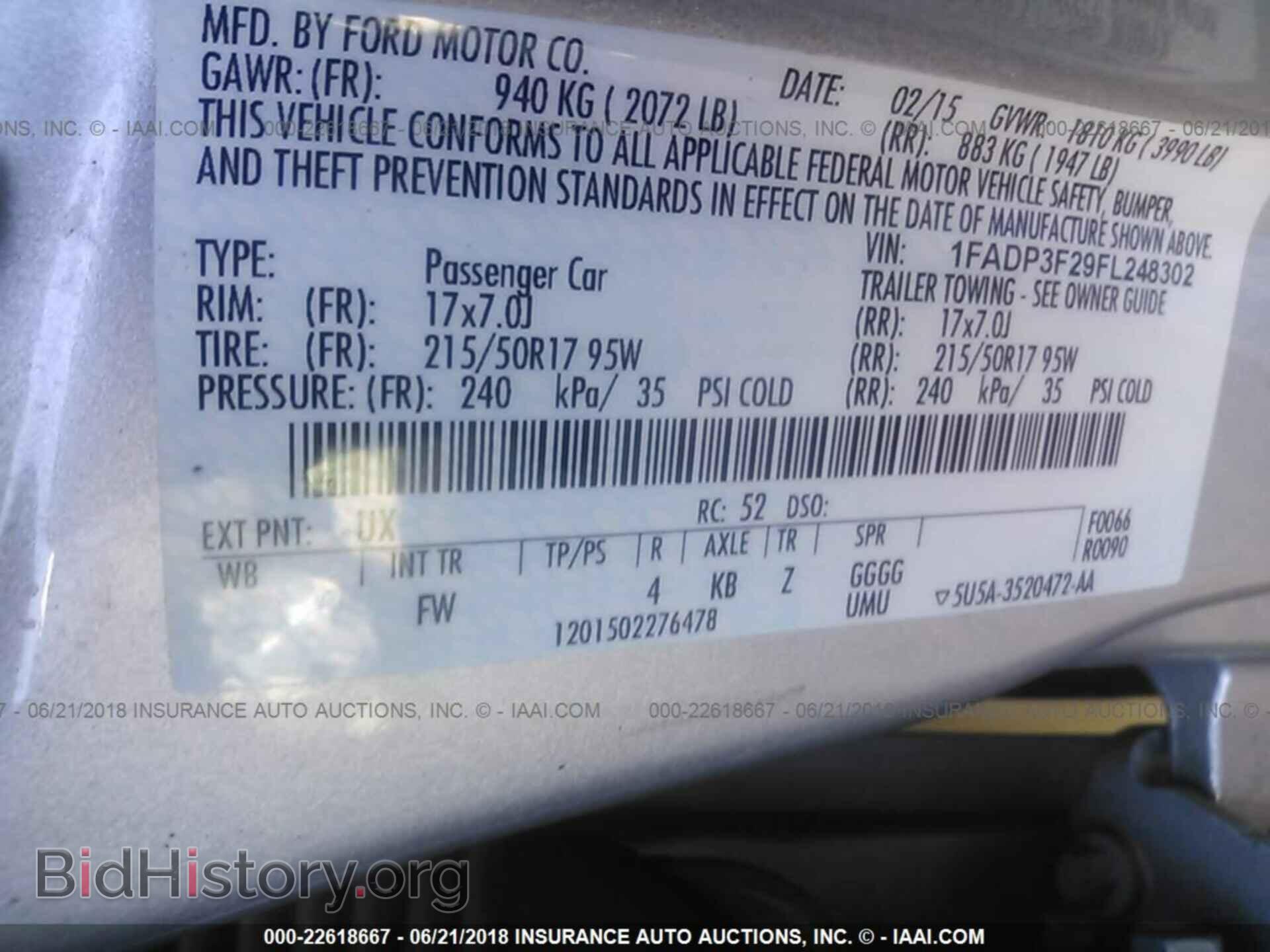 2015 Ford Focus - VIN: 1FADP3F29FL248302 - Photo 9