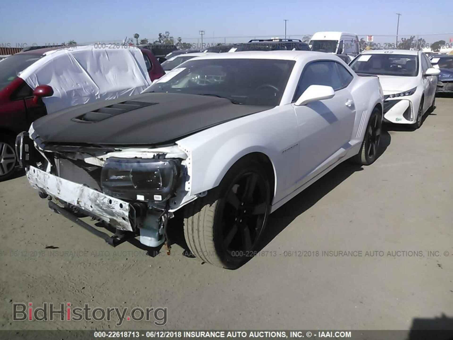 2014 CHEVROLET CAMARO - VIN: 2G1FT1EW5E9124839 - Фото 2