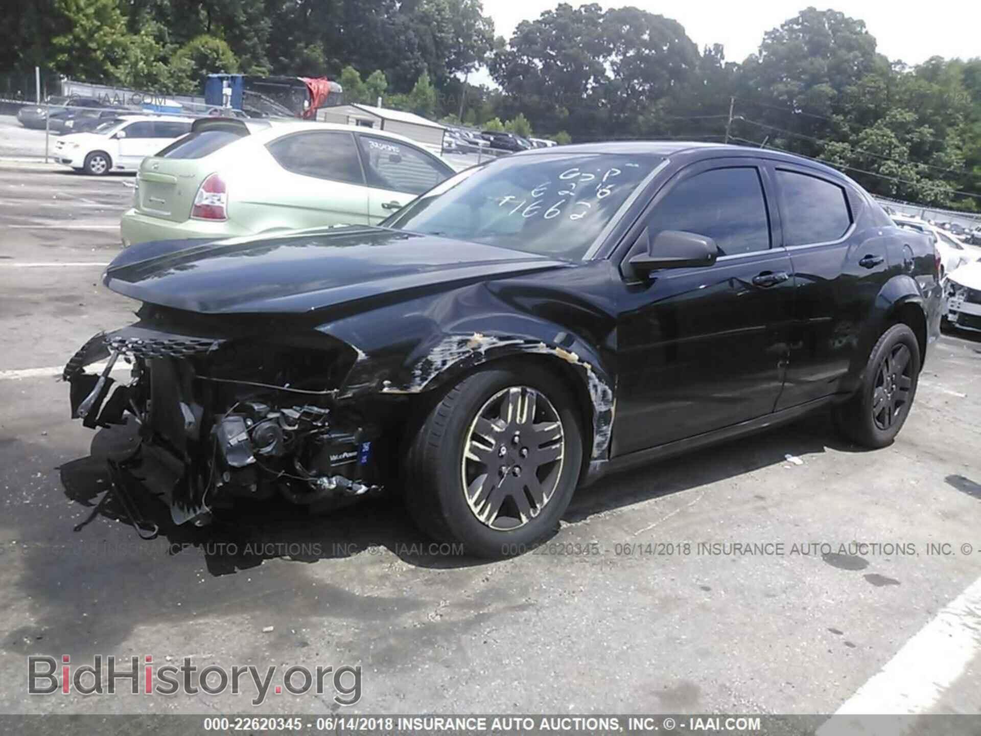 2013 Dodge Avenger - VIN: 1C3CDZAB6DN571849 - Фото 2