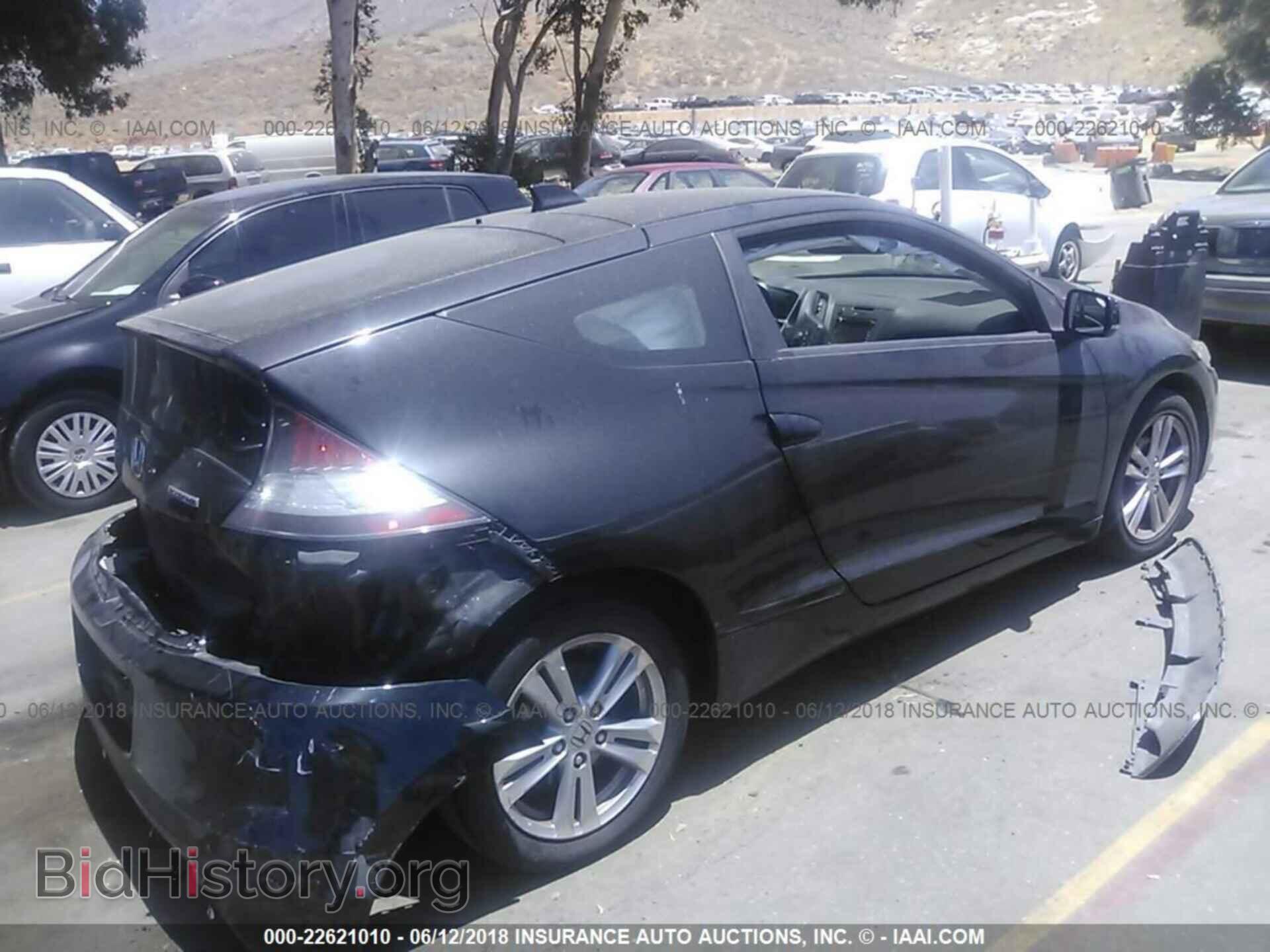 2011 Honda Cr-z - VIN: JHMZF1D65BS012113 - Фото 4