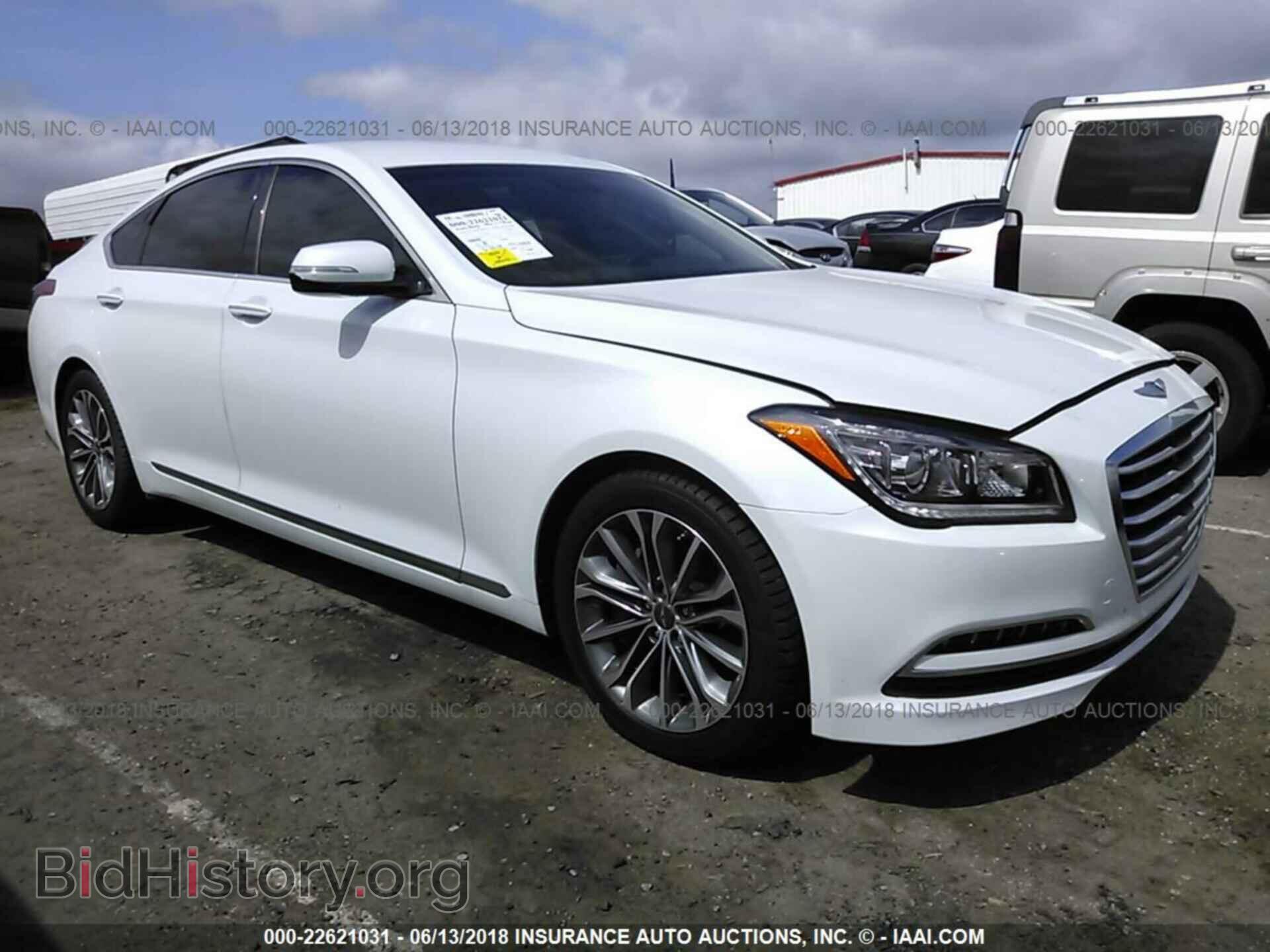 Photo KMHGN4JE8GU107779 - Hyundai Genesis 2016