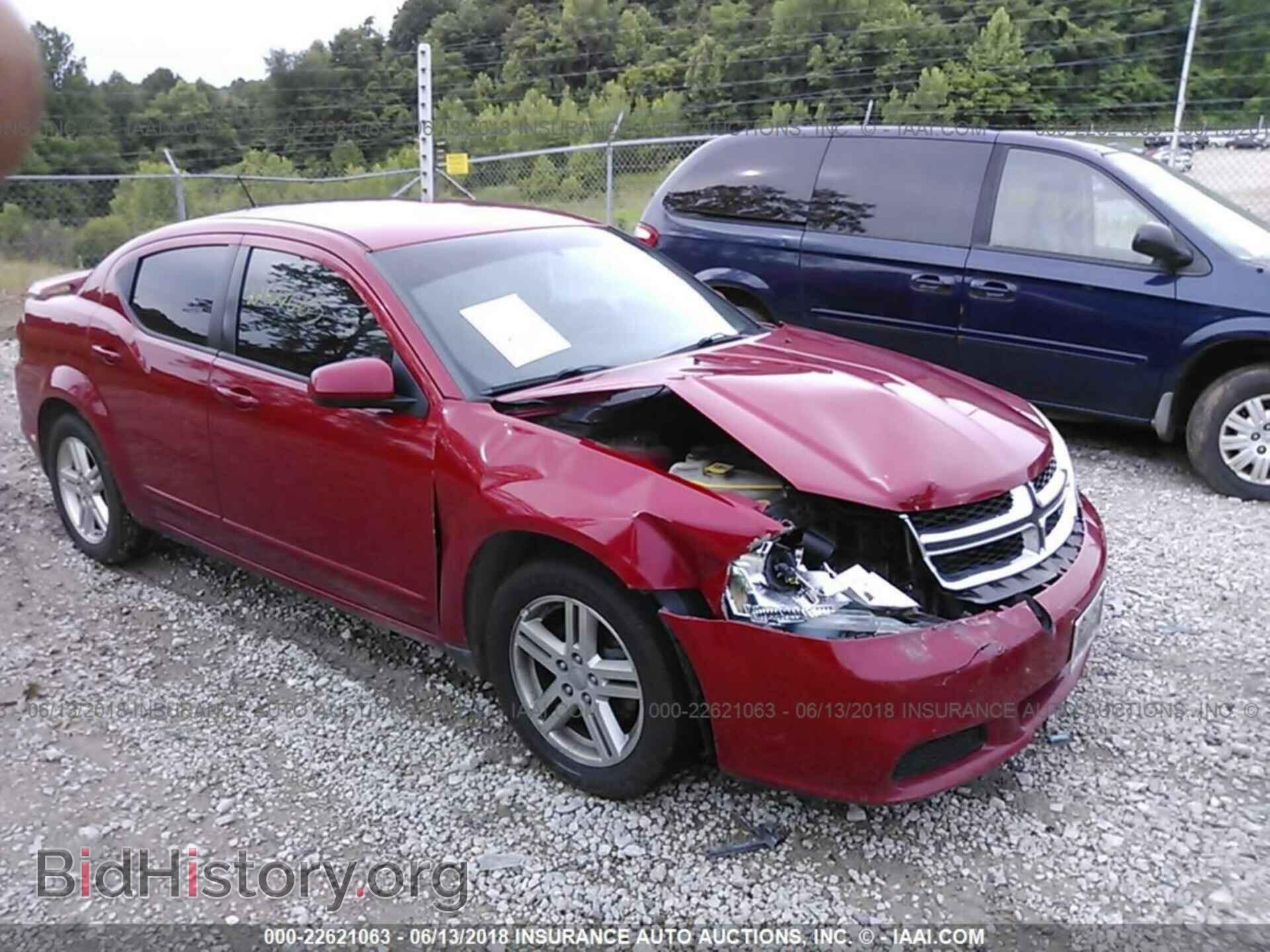 Фотография 1C3CDZCB9CN179279 - Dodge Avenger 2012