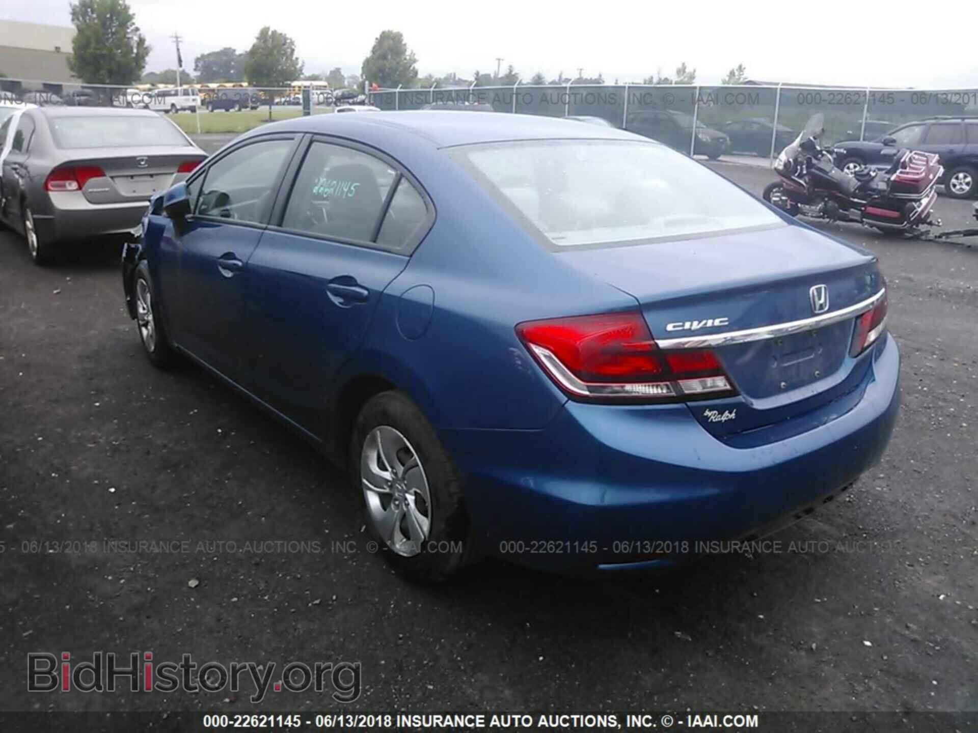 2013 Honda Civic - VIN: 2HGFB2F59DH584517 - Фото 3