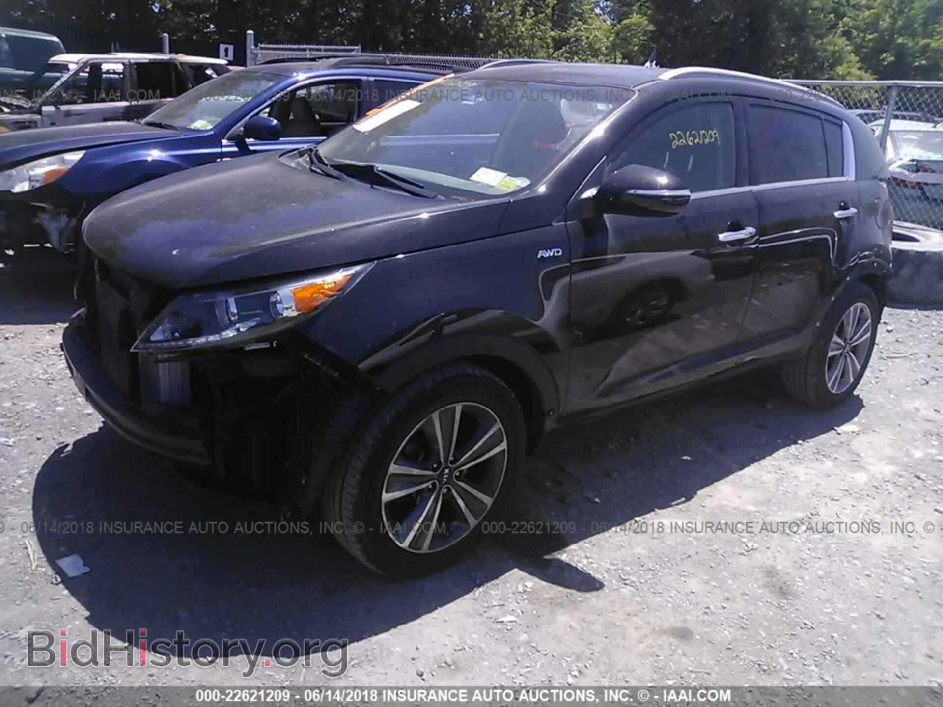 2014 Kia Sportage - VIN: KNDPCCA65E7628077 - Фото 2