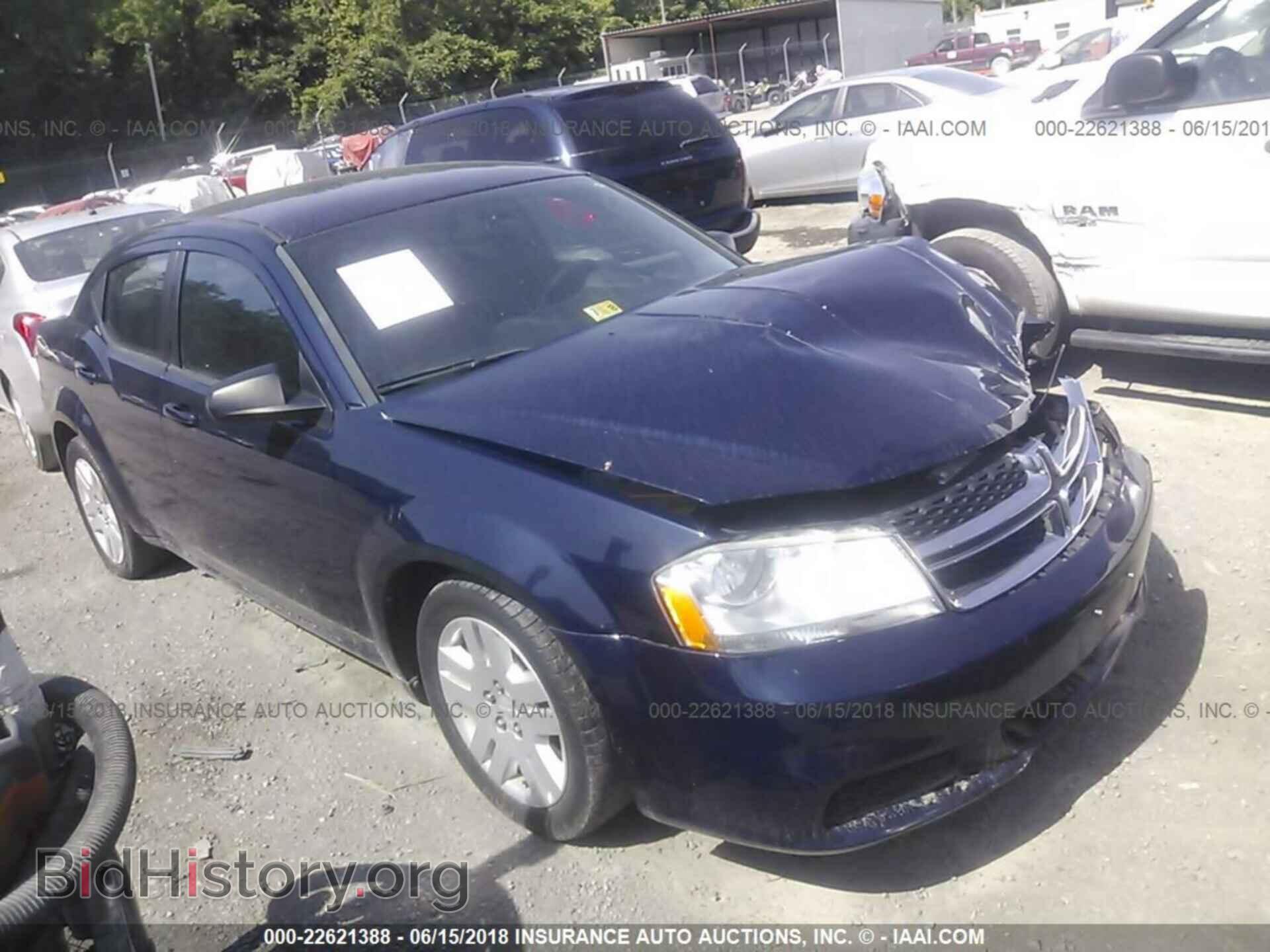 Photo 1C3CDZAB8DN711657 - Dodge Avenger 2013
