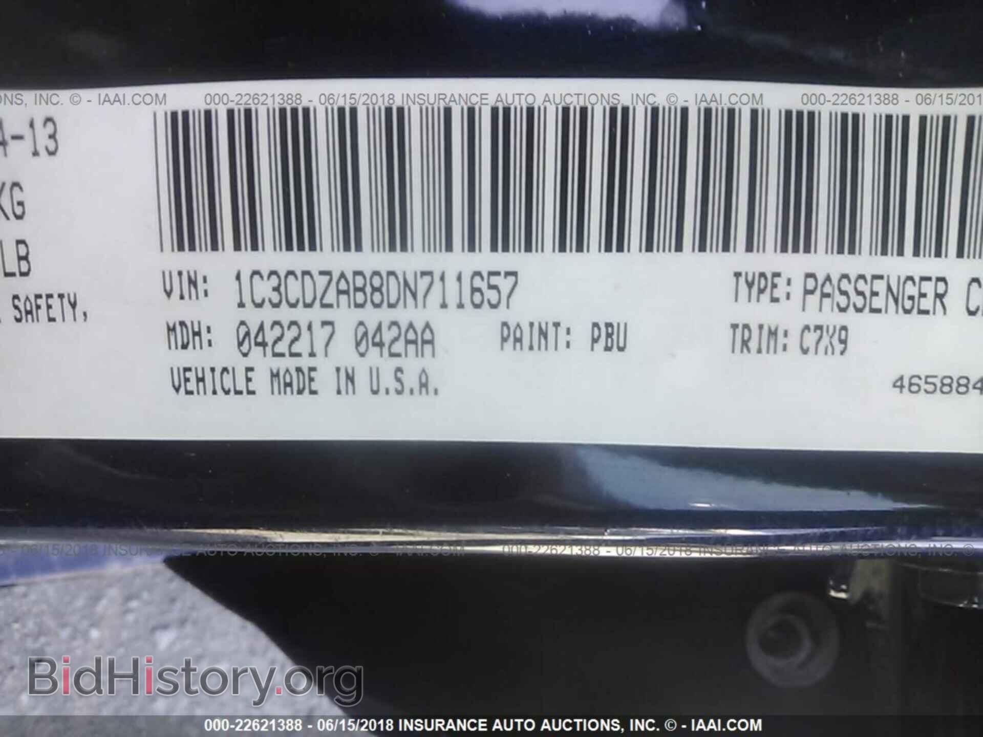 2013 Dodge Avenger - VIN: 1C3CDZAB8DN711657 - Photo 9