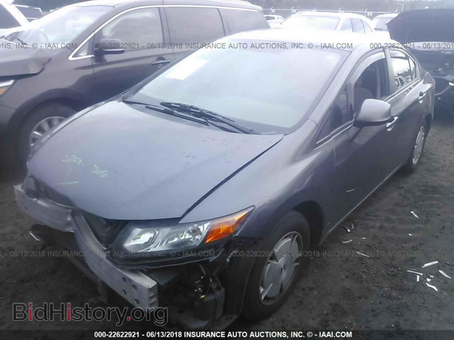 2012 Honda Civic - VIN: 2HGFB2F62CH553648 - Фото 2