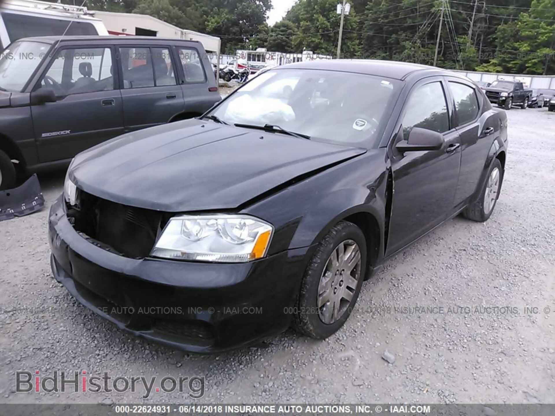 2013 Dodge Avenger - VIN: 1C3CDZAB4DN627027 - Фото 2