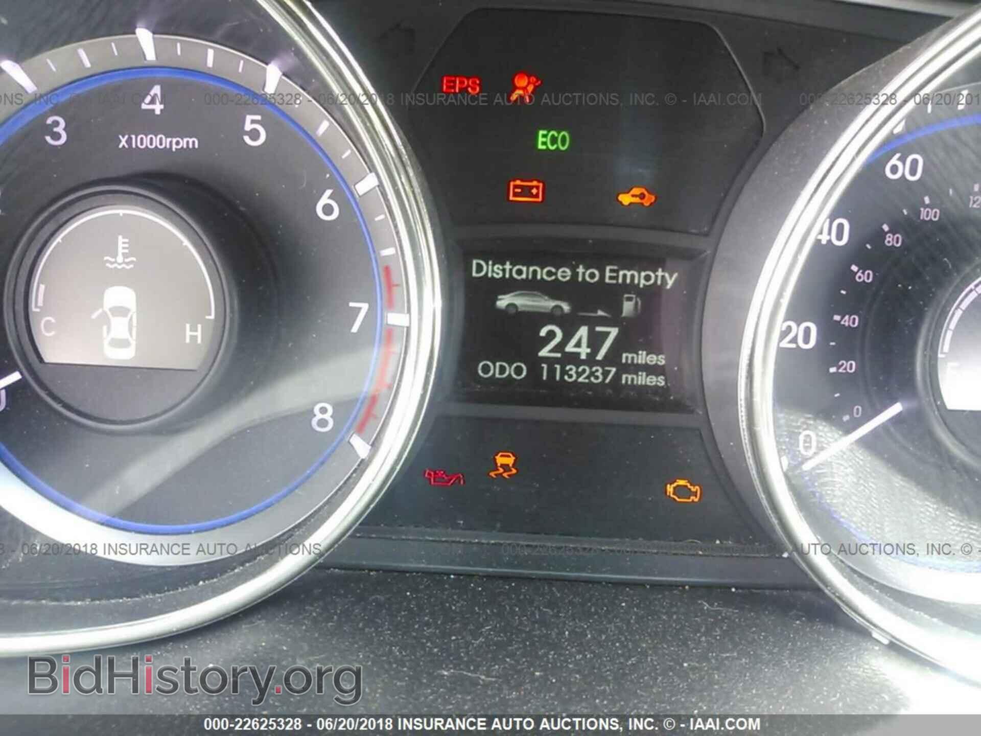 2012 HYUNDAI SONATA - VIN: 5NPEC4AC2CH464329 - Photo 7
