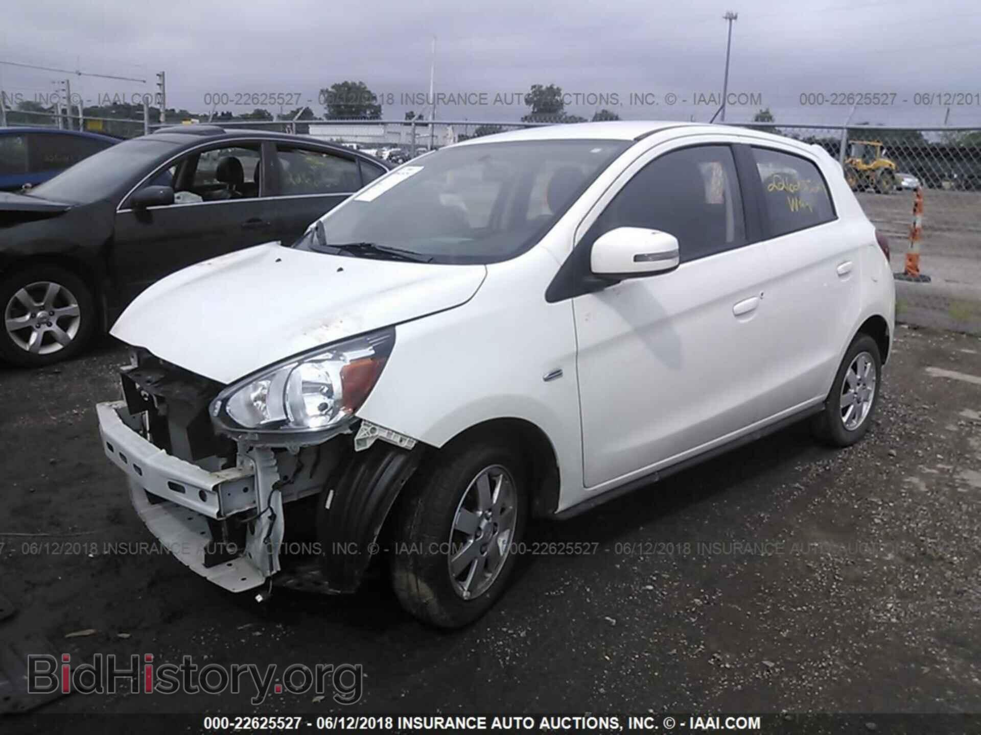 2015 Mitsubishi Mirage - VIN: ML32A4HJ1FH047514 - Фото 2
