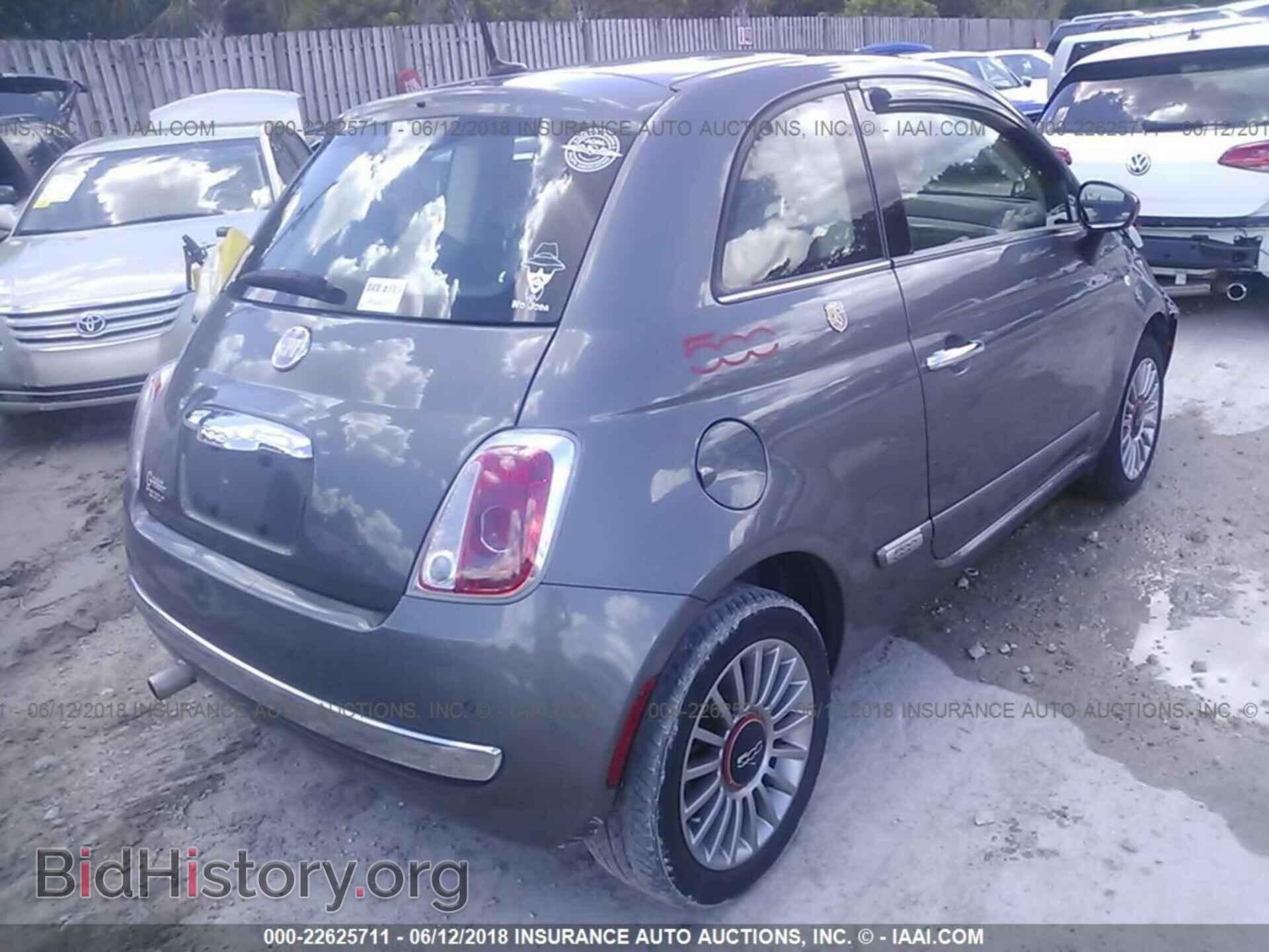 2012 Fiat 500 - VIN: 3C3CFFCR5CT385592 - Фото 4