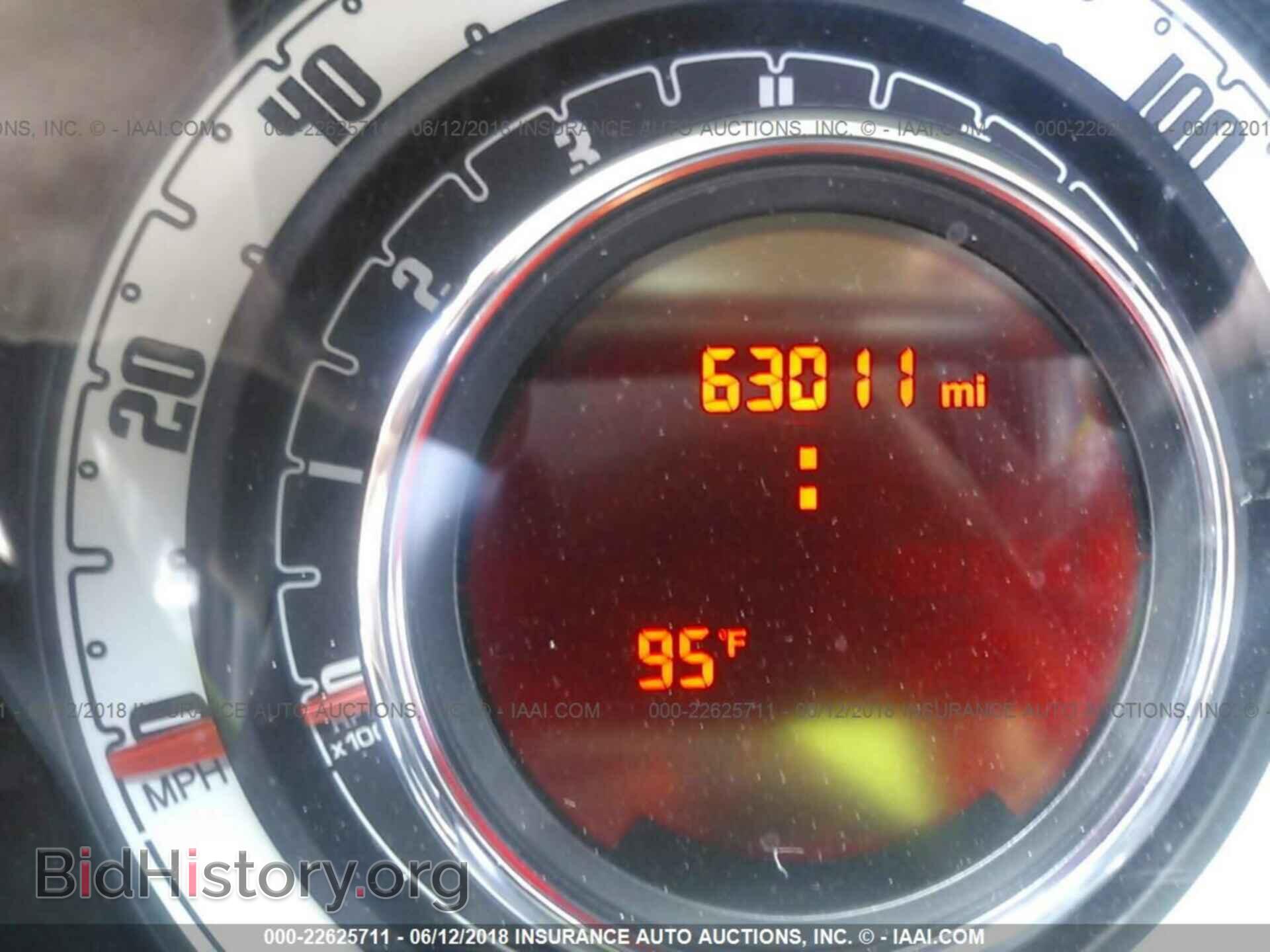 2012 Fiat 500 - VIN: 3C3CFFCR5CT385592 - Фото 7