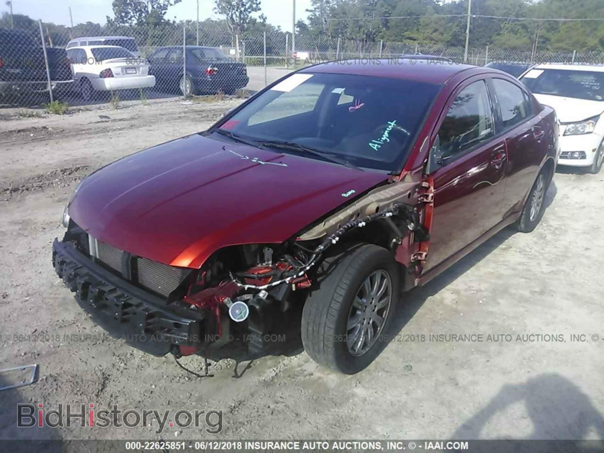 2012 Mitsubishi Galant - VIN: 4A32B2FF0CE015144 - Фото 2