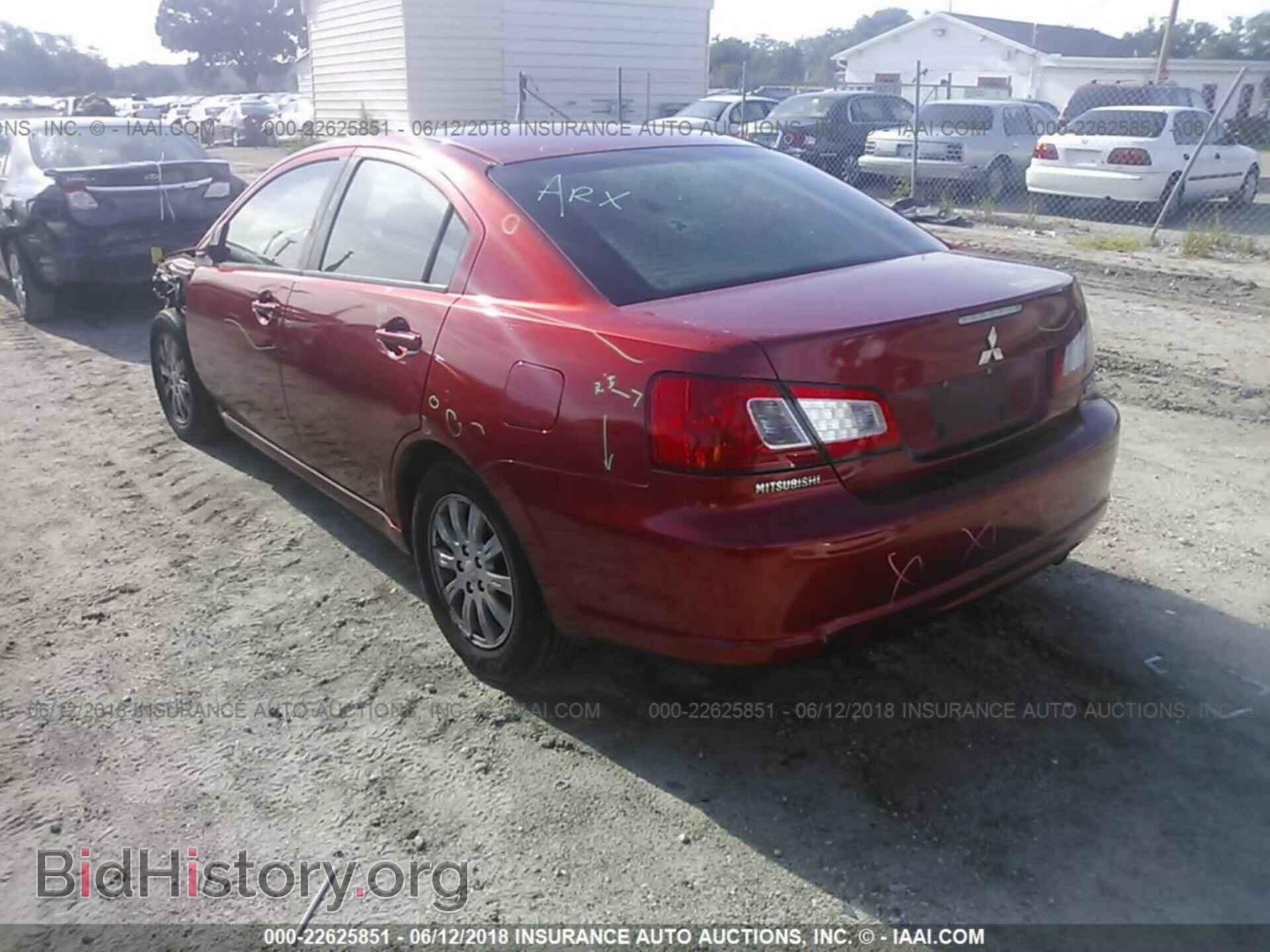 2012 Mitsubishi Galant - VIN: 4A32B2FF0CE015144 - Фото 3
