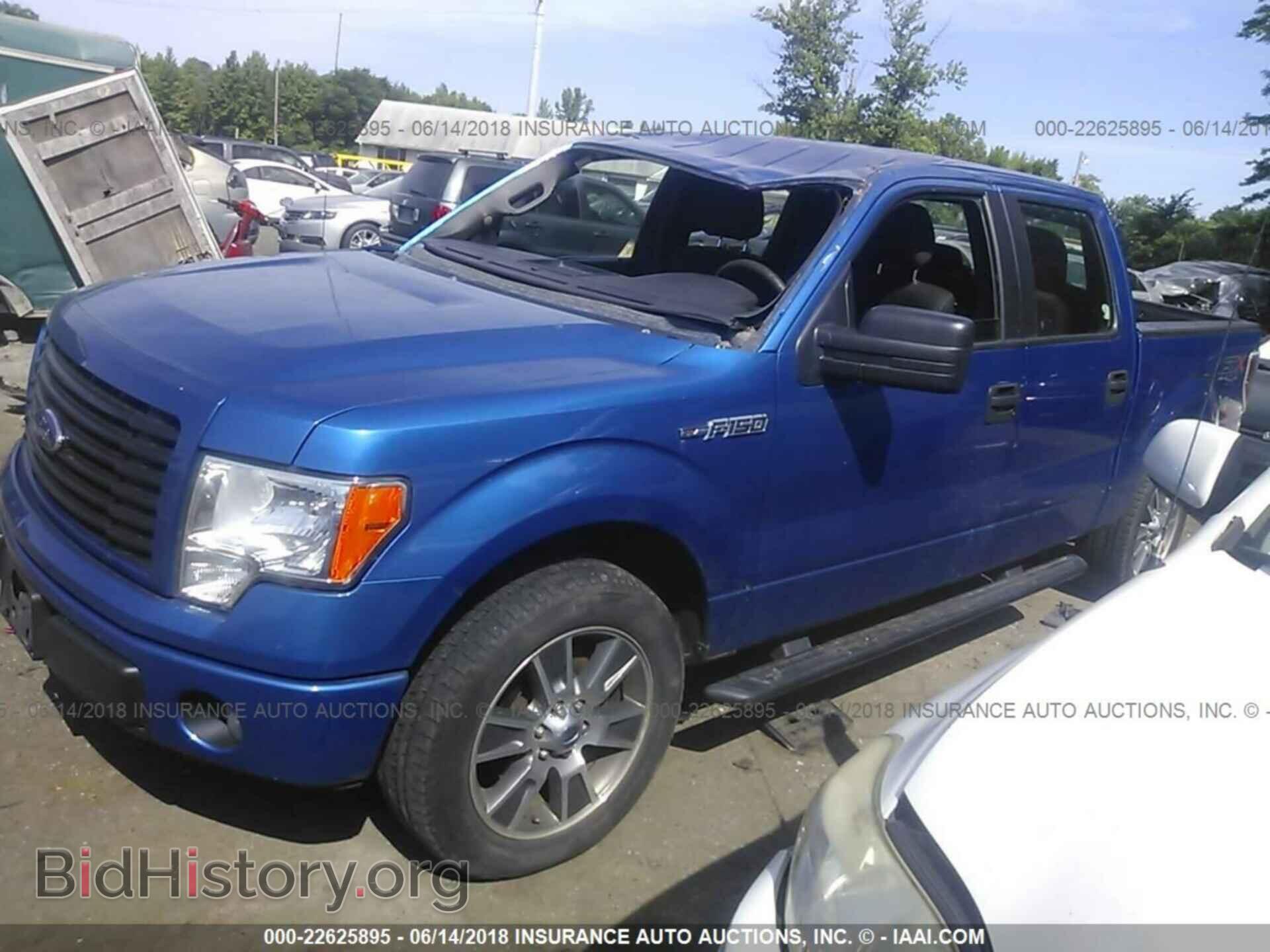 2014 Ford F150 - VIN: 1FTFW1CF9EFA08214 - Фото 2