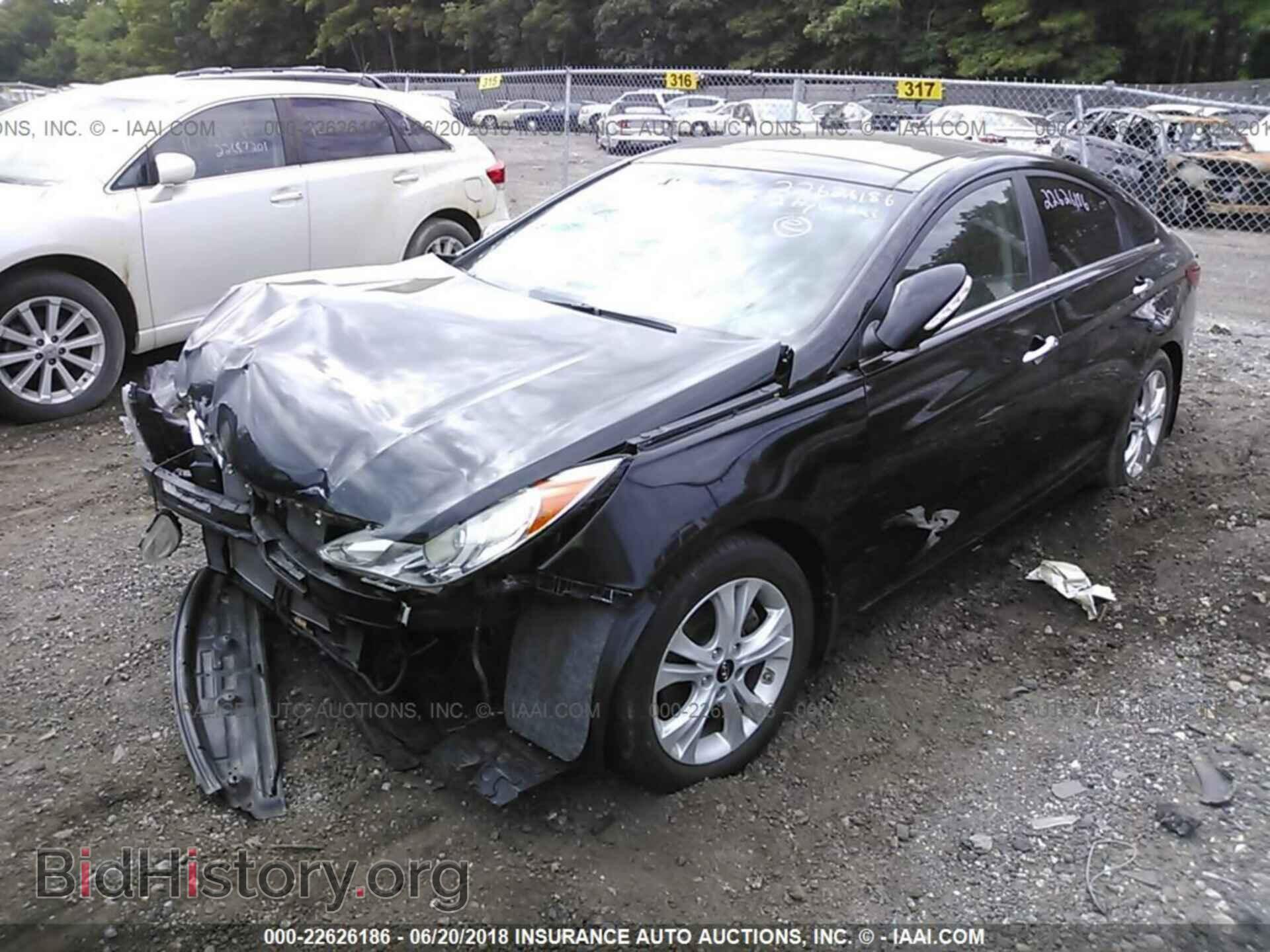 2012 Hyundai Sonata - VIN: 5NPEC4AC5CH474272 - Фото 2